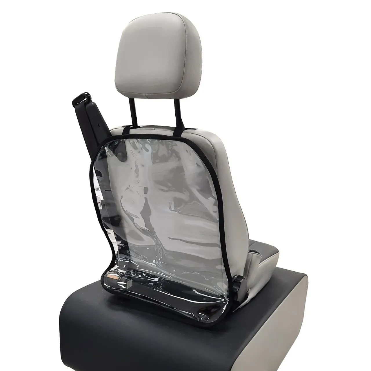 Защита спинки переднего сидения автомобиля Fiorellino FrontSeat Transparent (ПВХ 700 микрон)