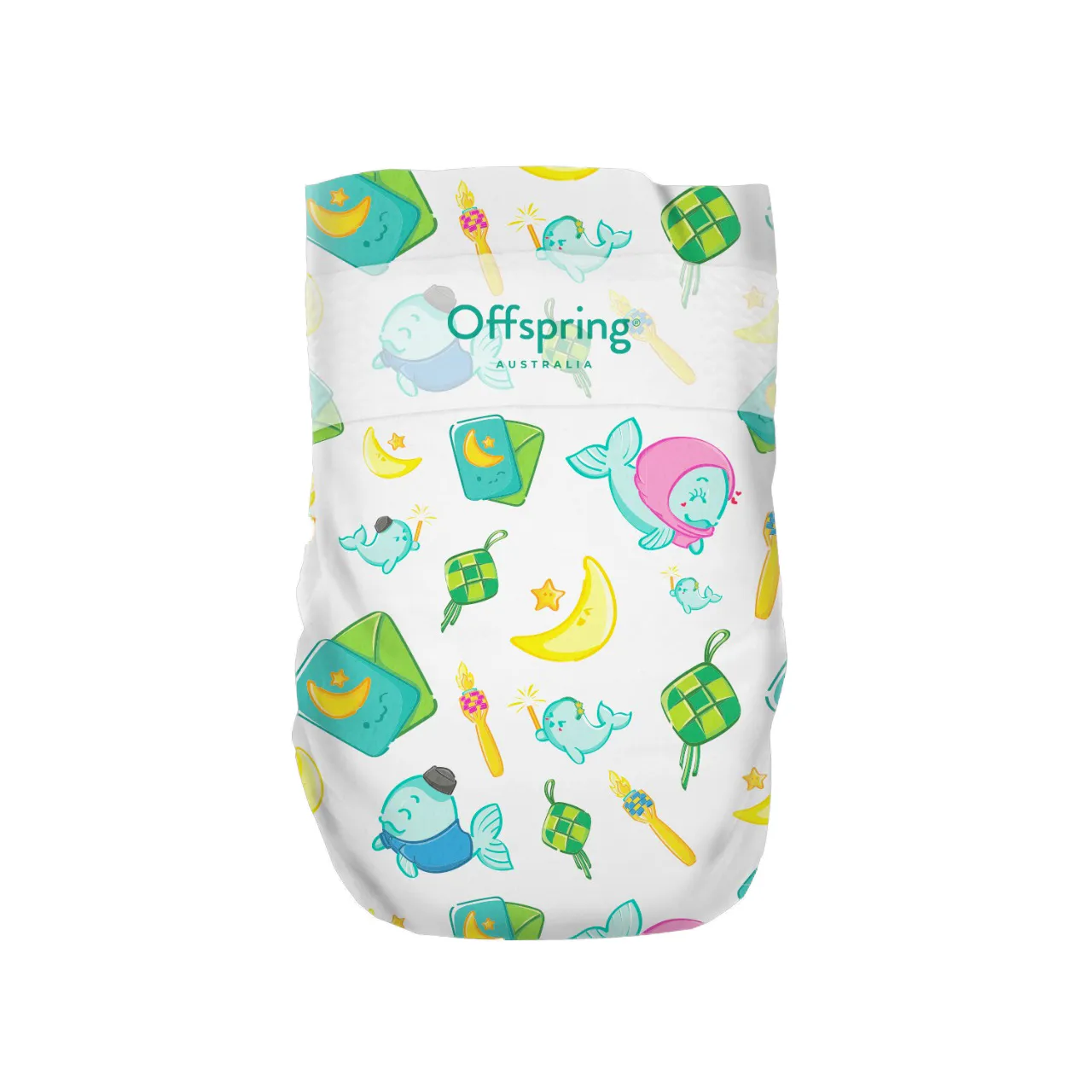 Подгузники Offspring S 3-6 кг Восточные сказки 48 шт OF01S48RRS