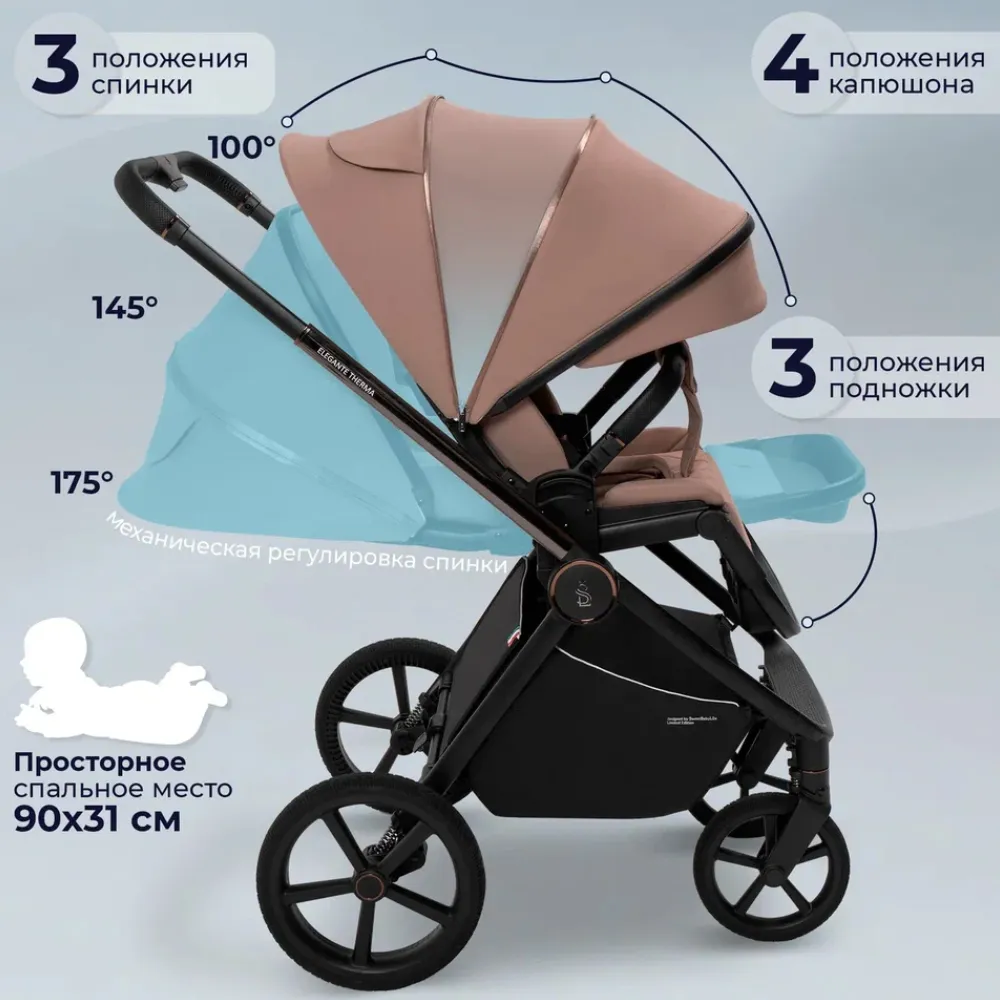 Коляска 2 в 1 SBL / Sweet Baby Elegante Therma