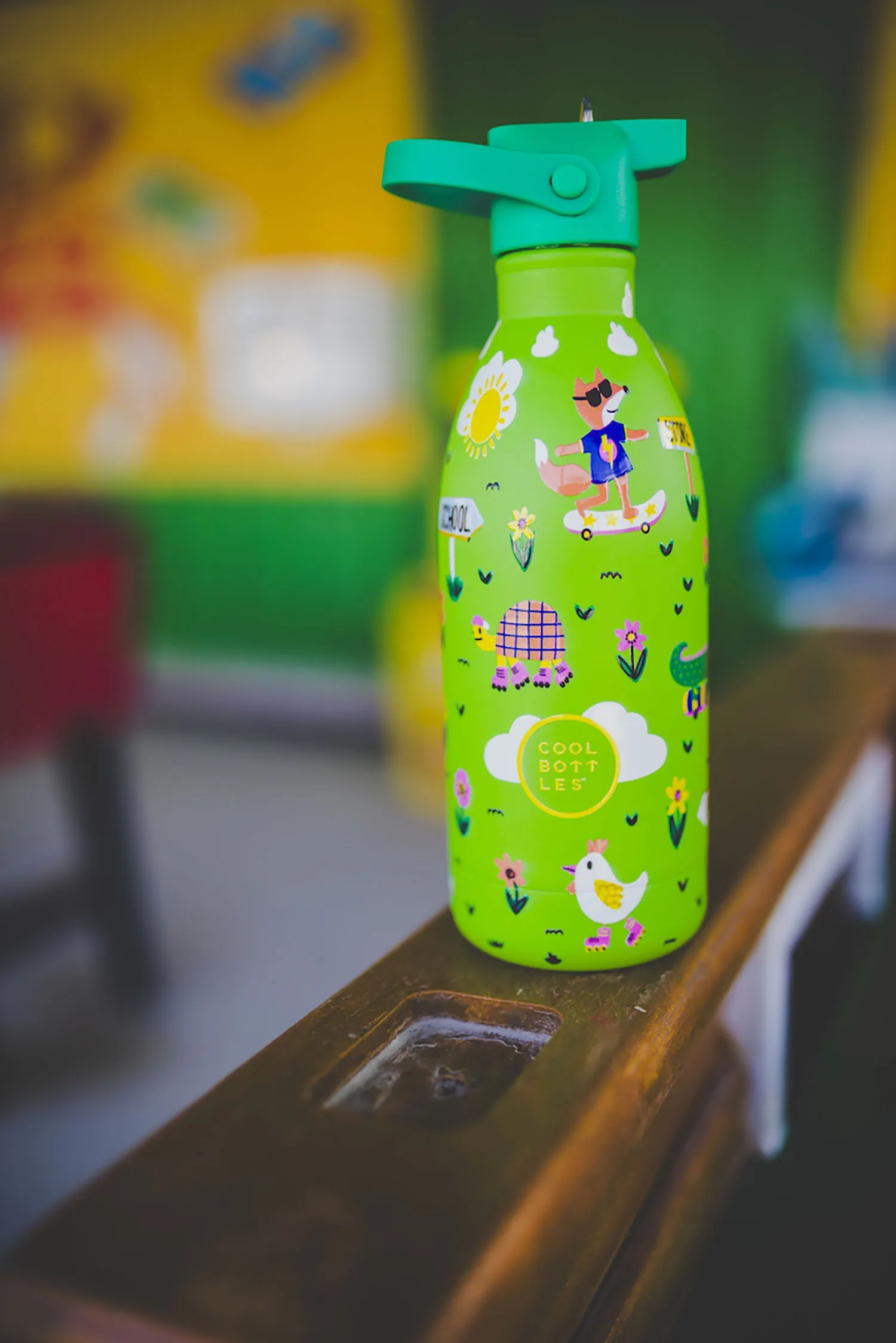 Термос–термобутылка Cool Bottles Kids Rolling Skaters 500 мл