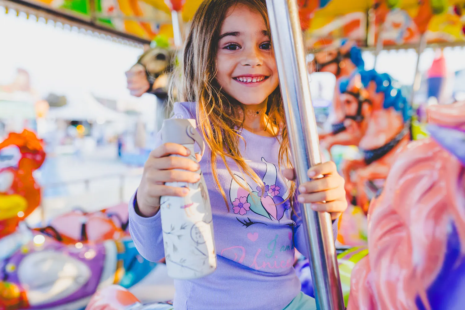 Термос–термобутылка Cool Bottles Kids серия Pals Hanging Friends 260 мл CBBK26HF