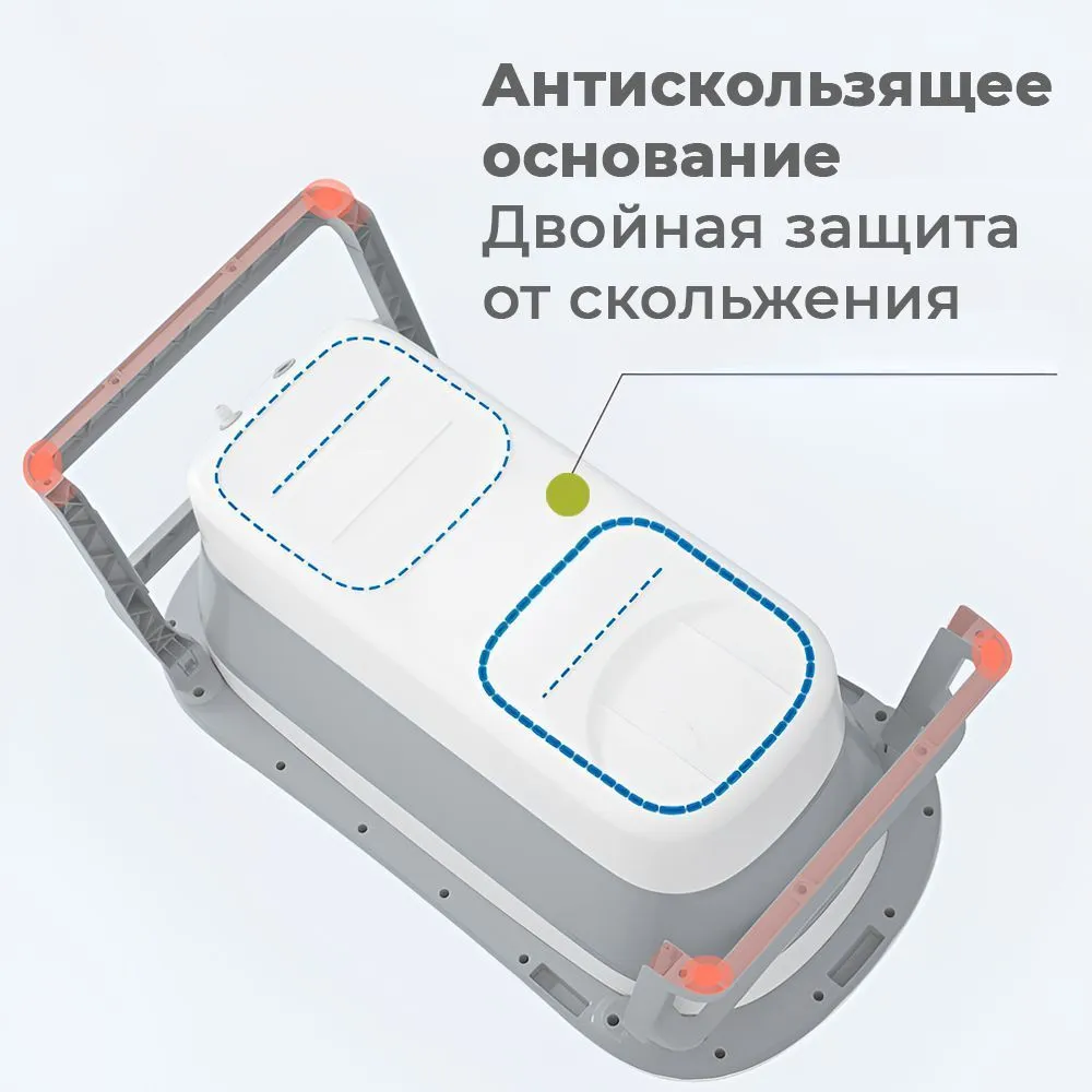 Ванночка для купания новорожденных iFam большая складная