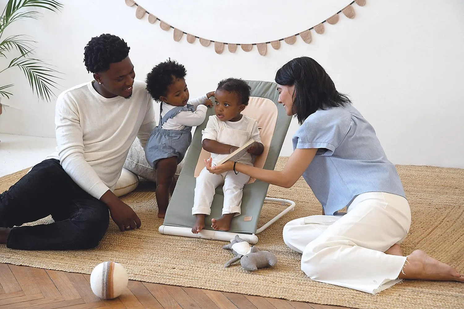 Шезлонг складной Beaba Transat Eazy Relax