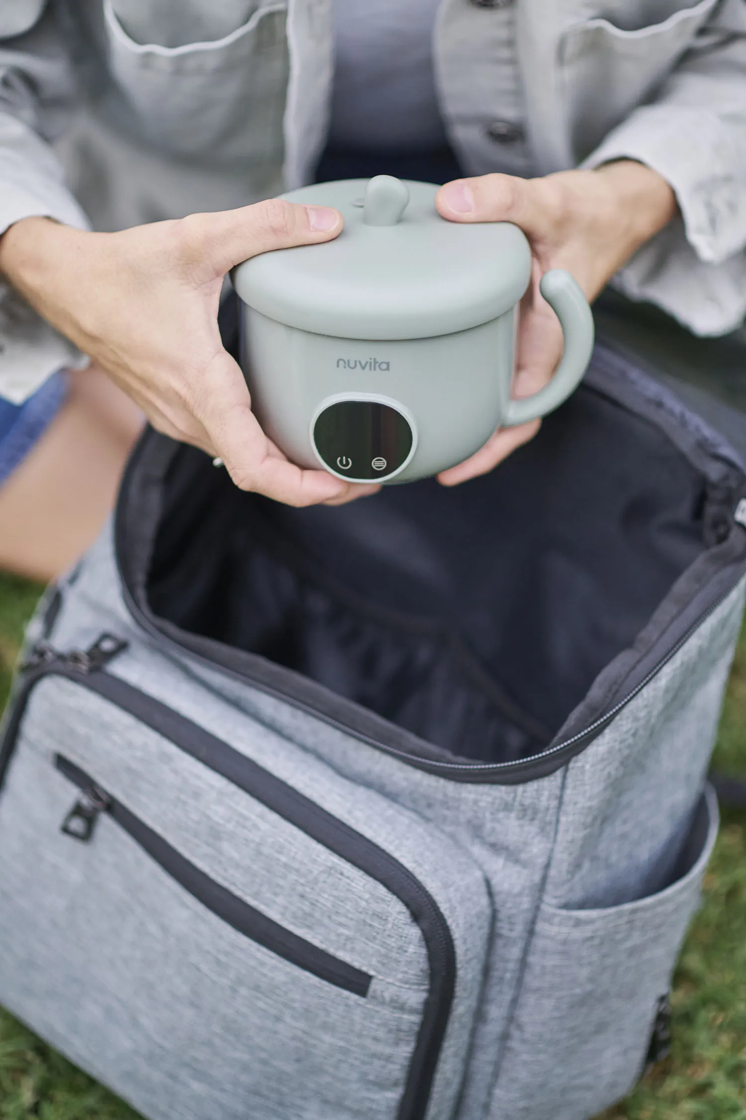 Подогреватель портативный Nuvita для еды 1980 Pappa'n'Go NU-PPFP0022