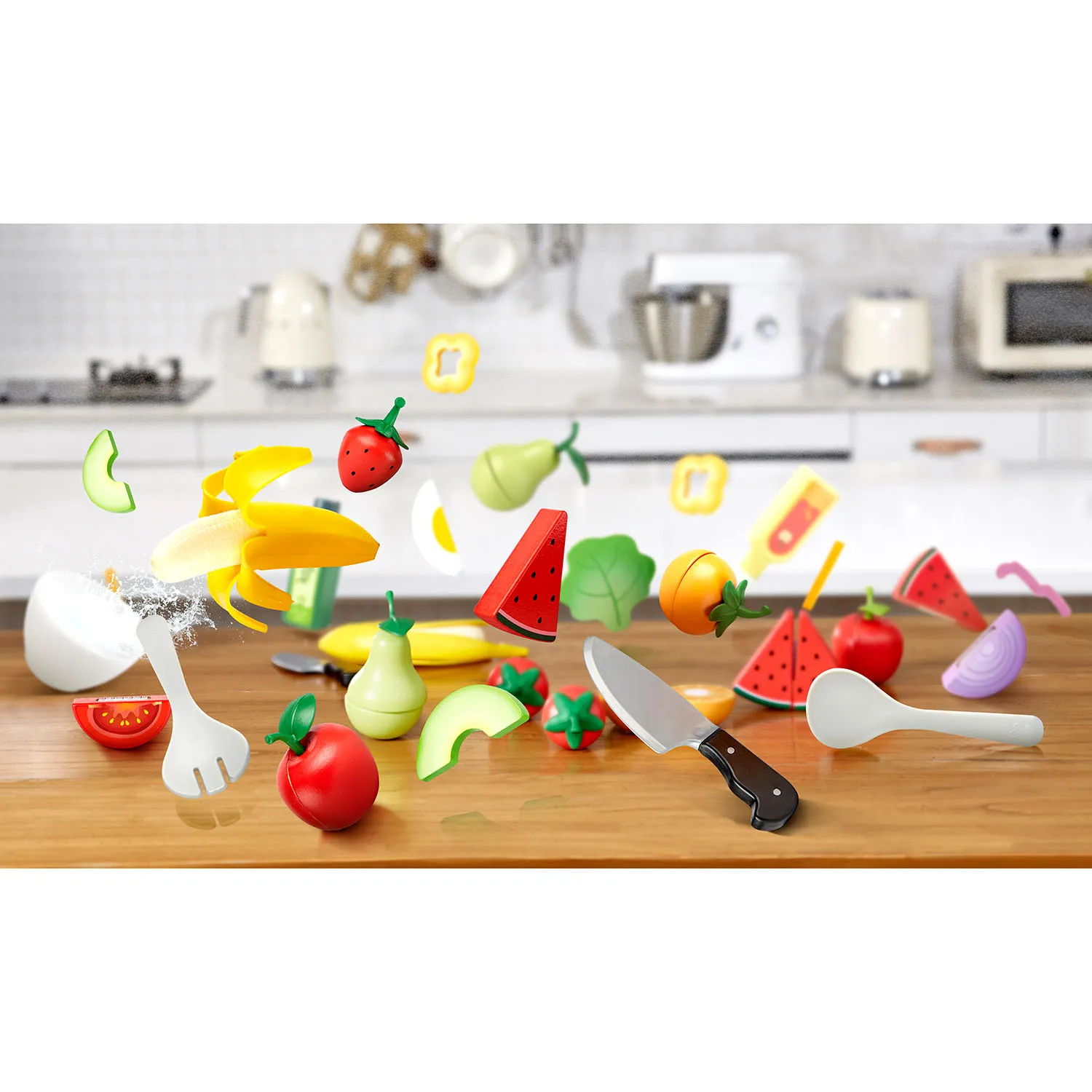 Набор игровой HAPE для детей «Салат из овощей», 40 предметов E3174_HP