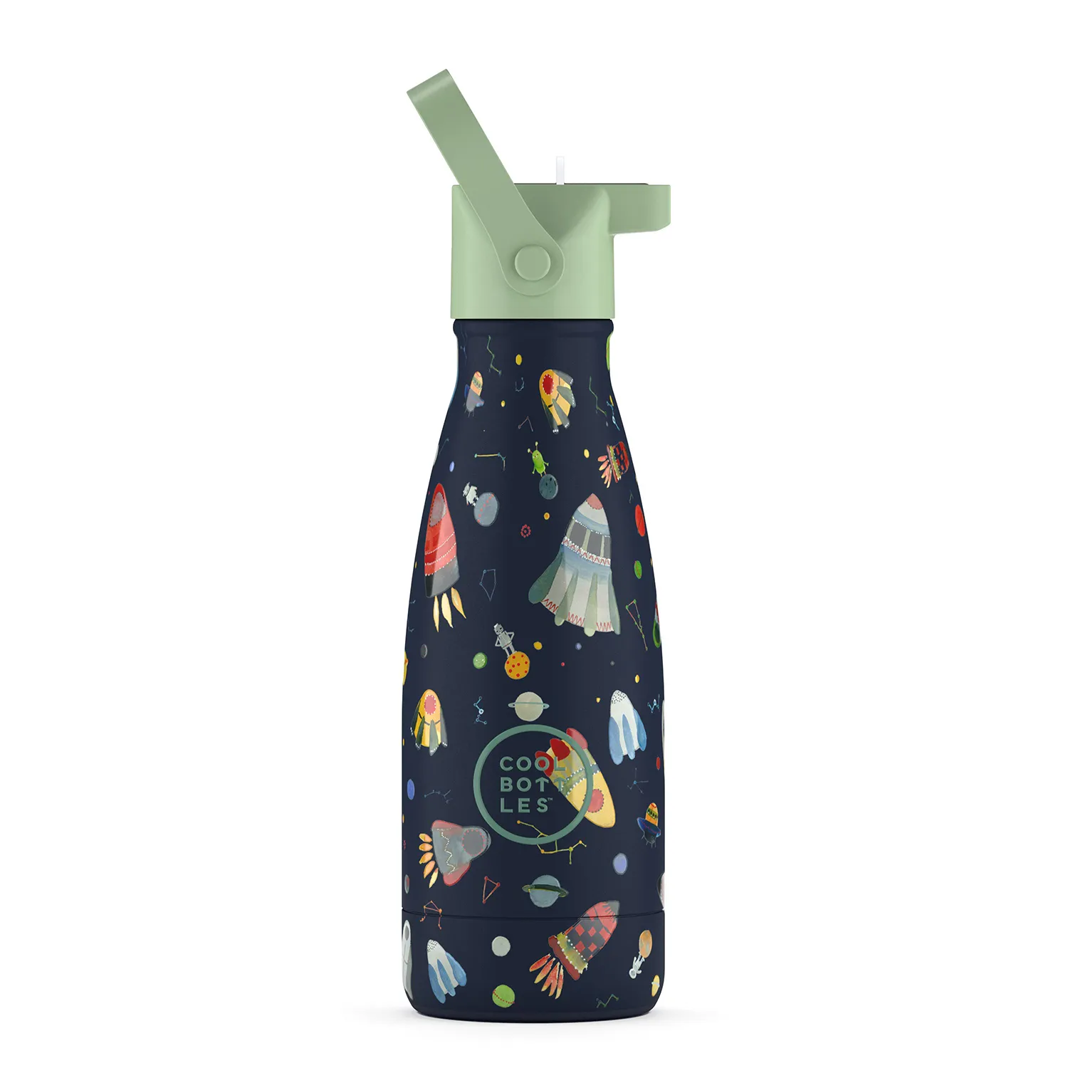 Термос–термобутылка Cool Bottles Kids серия Adventure Space Rockets 260 мл