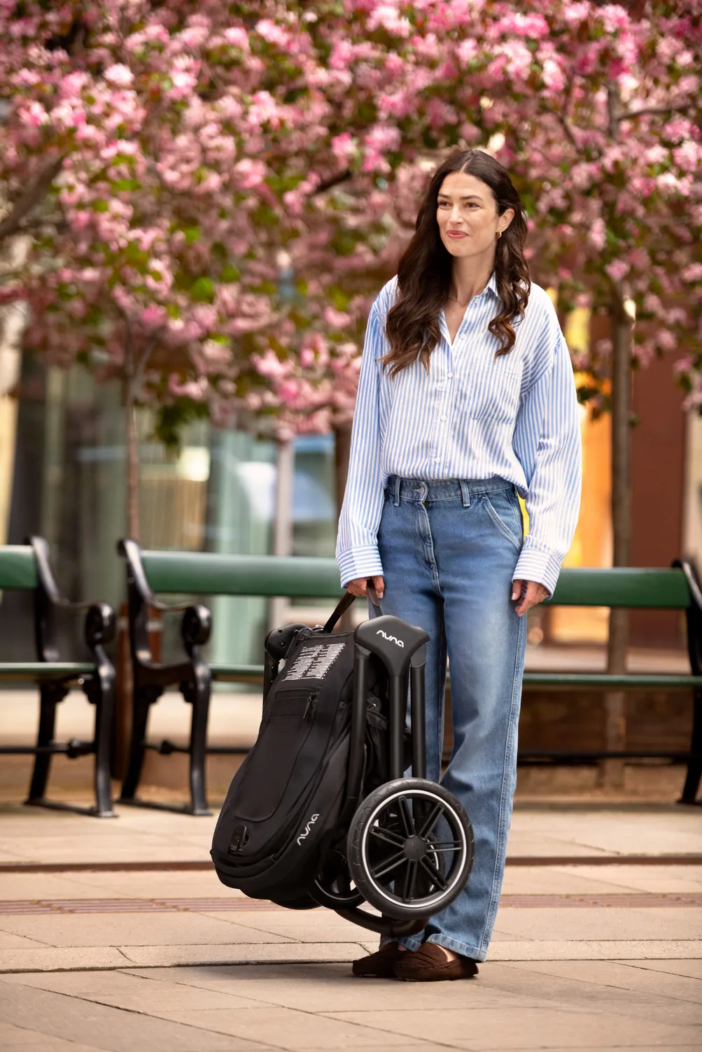 Коляска 2 в 1 Nuna TRIV LX AS с зимним комплектом