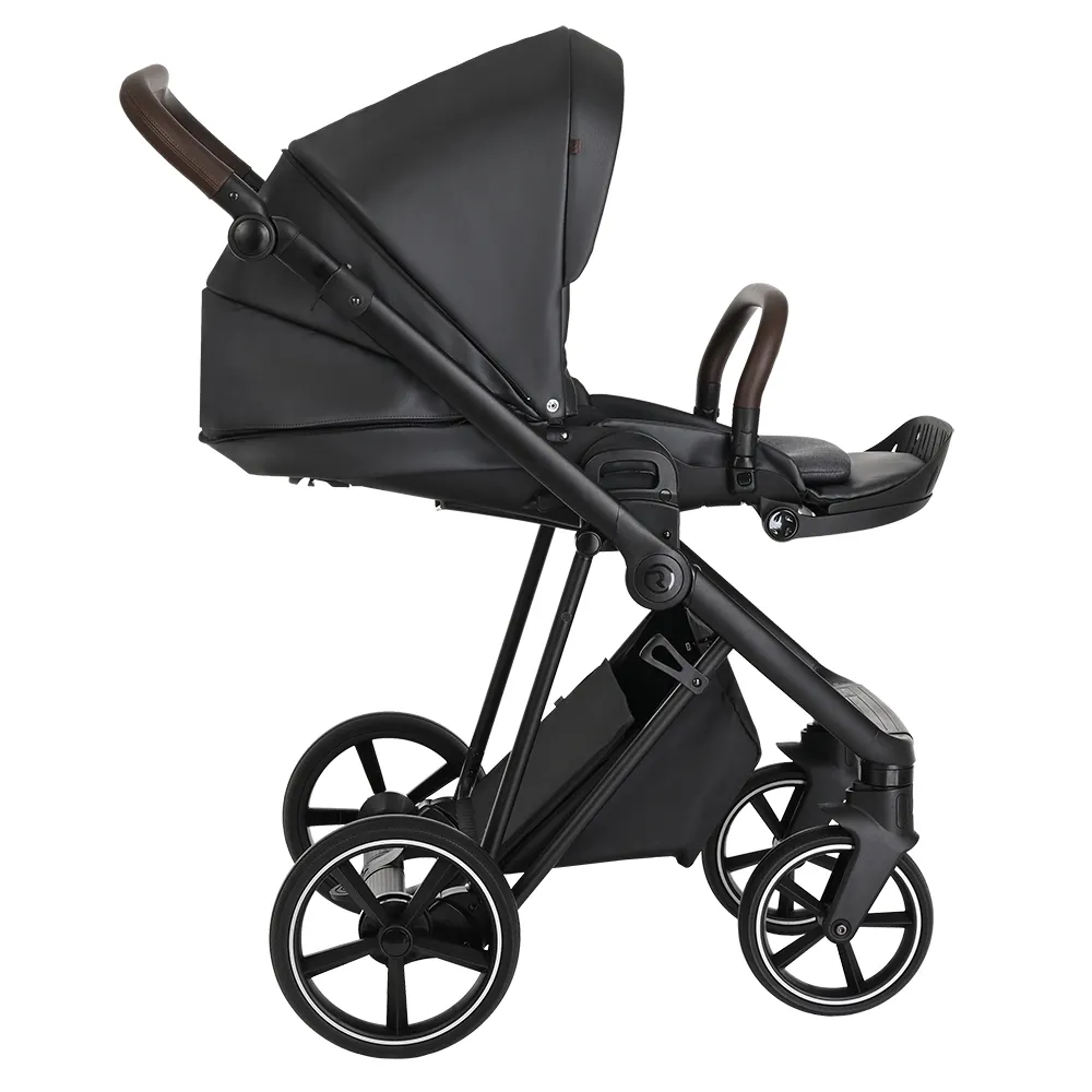 Коляска 2 в 1 Roan Sol экокожа