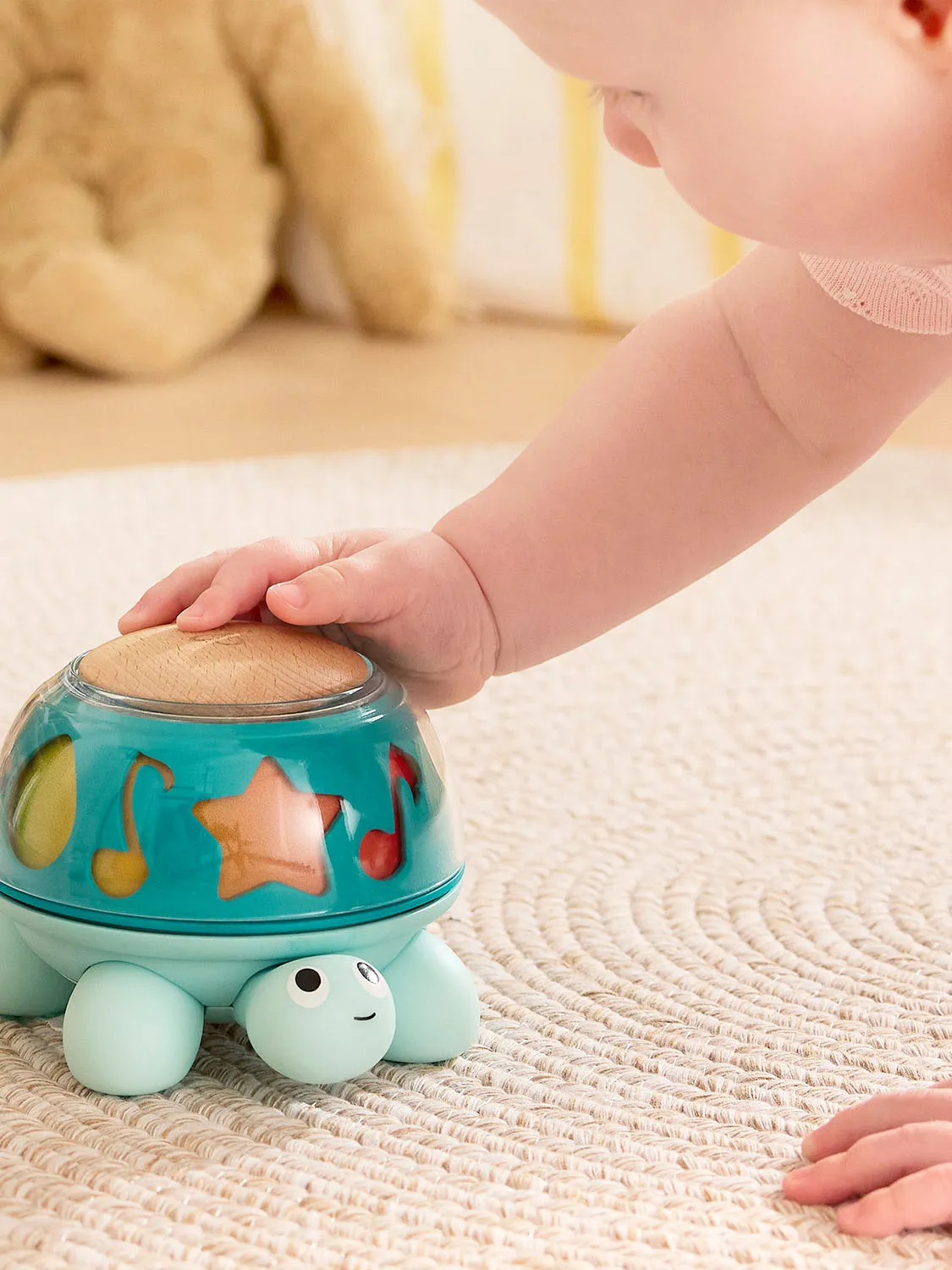 Игрушка развивающая HAPE «Малышам» Музыкальная черепашка E0140_HP