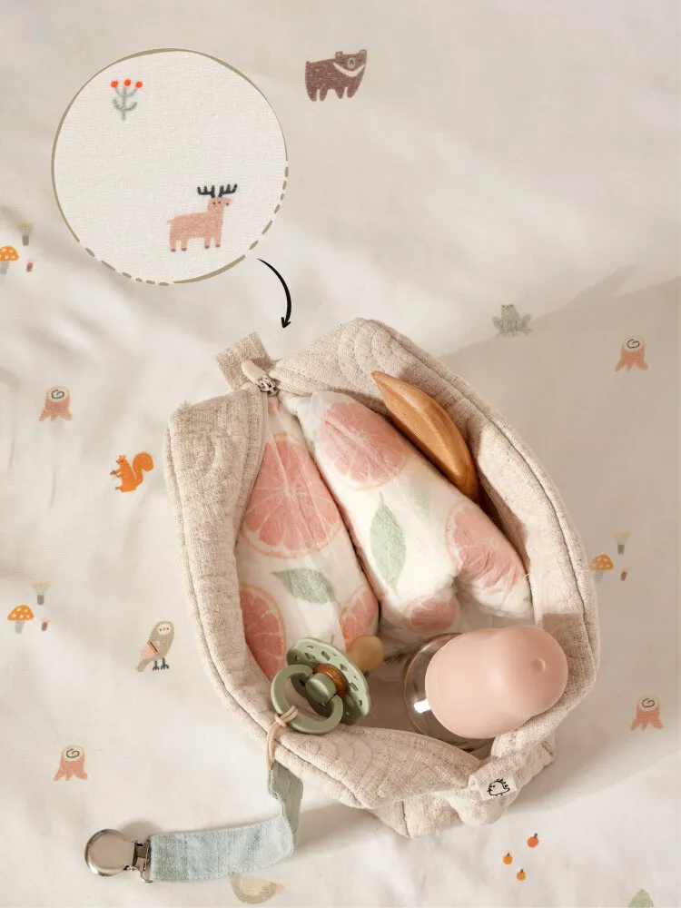 Косметичка BUBA KIDS Заповедный лес/Натуральный BKPURSE101. Изображение 3