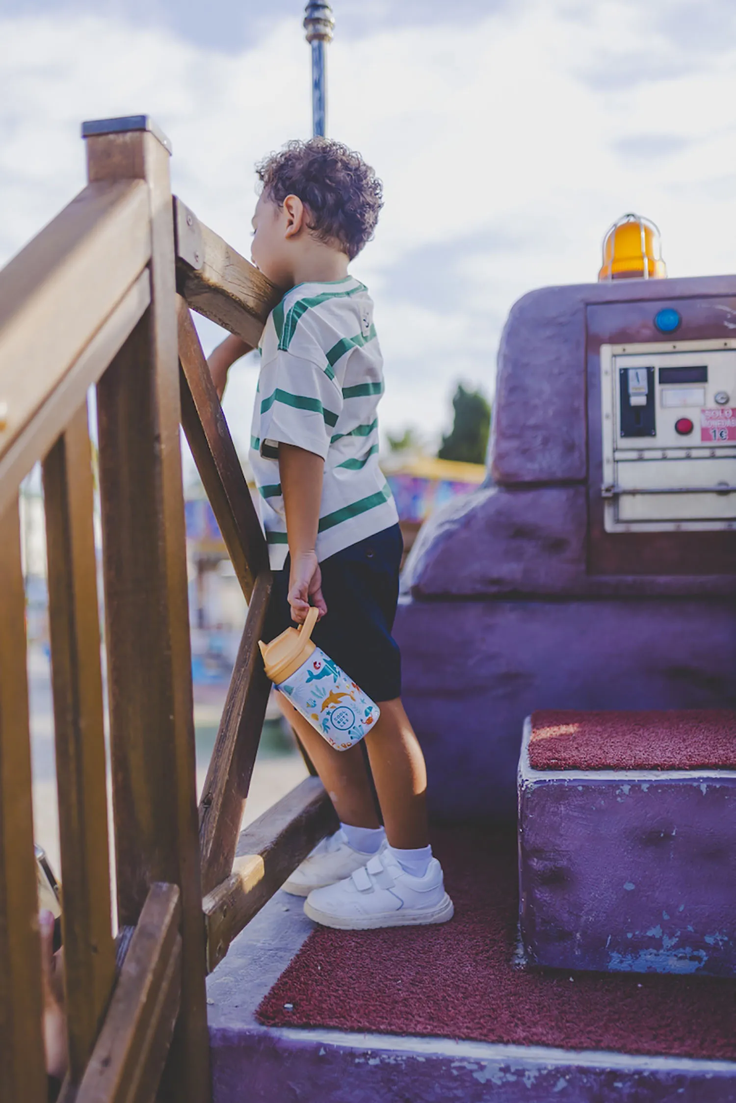 Термос-термобутылка Cool Bottles Kiddie Underwater World 350 мл