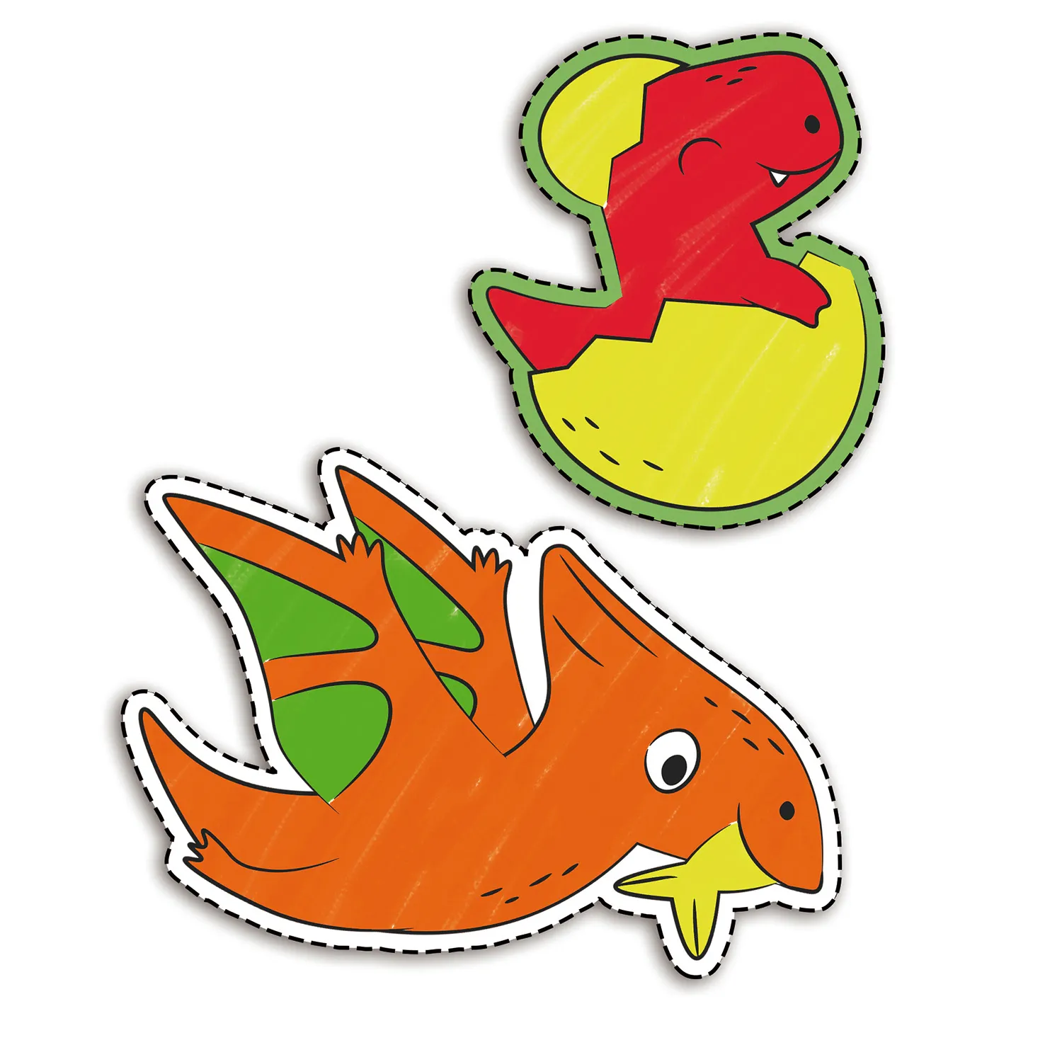 Набор большой игровой HAPE «Юный Пикассо» Раскрась мир Юрского периода E2017_HP