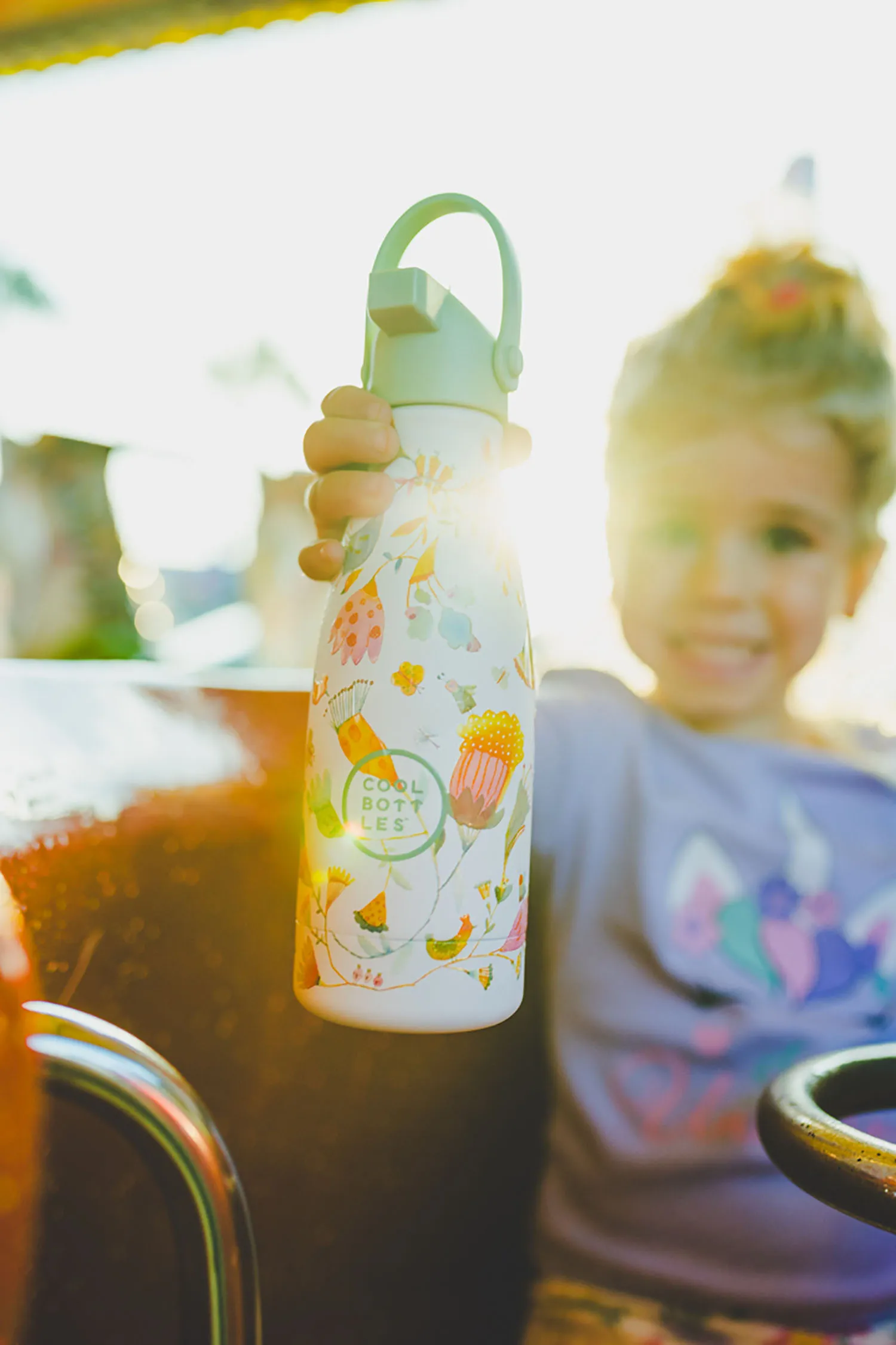 Термос–термобутылка Cool Bottles Kids серия Adventure Spring Flowers 260 мл CBBK26SF