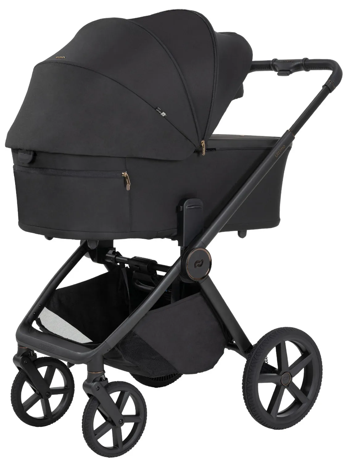 Коляска 2 в 1 Carrello Ultimo F CRL-6701, черный (sable black). Изображение 3