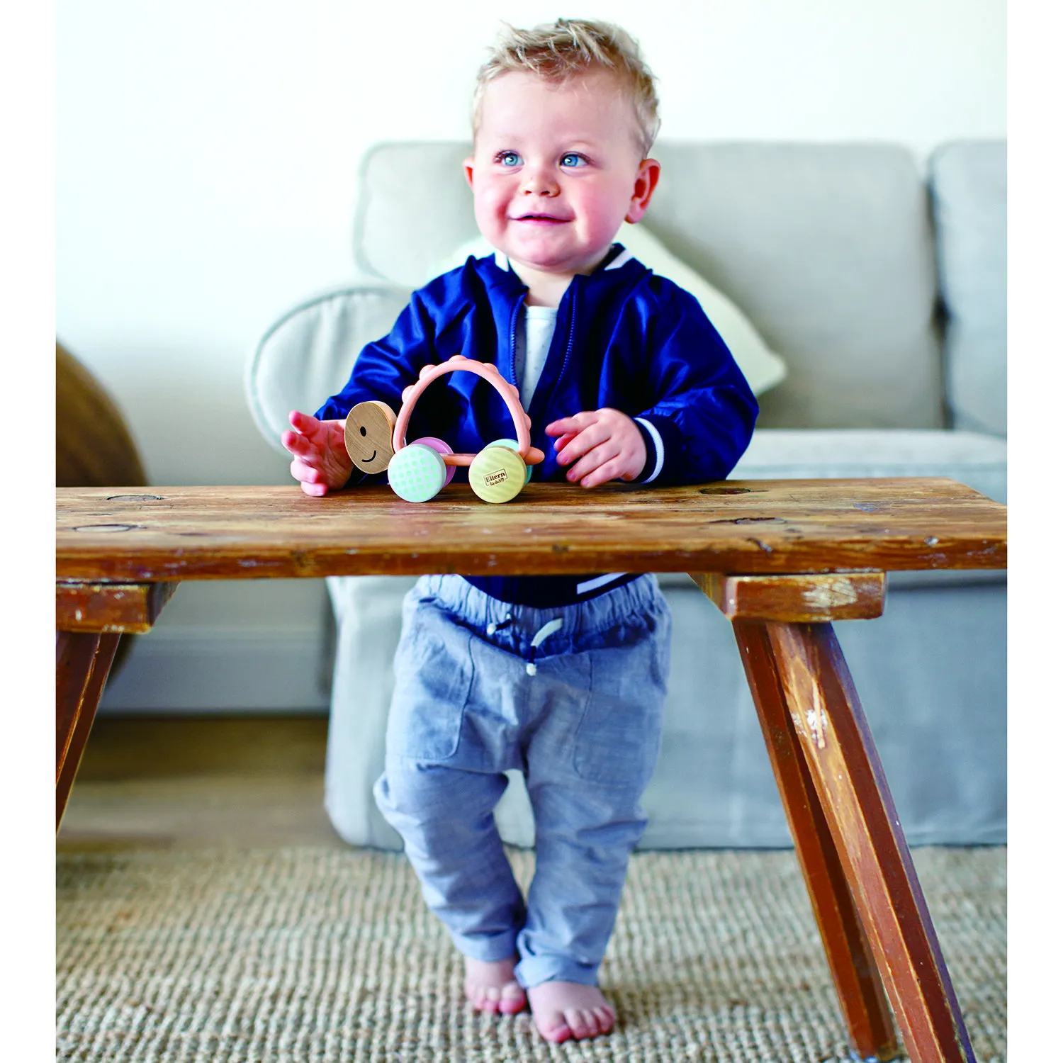 Игрушка-каталка Hape «Черепашка Турбо»