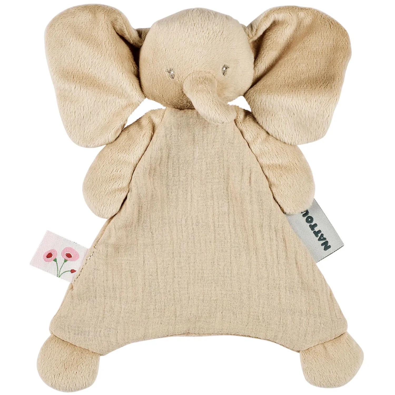Игрушка мягкая Nattou Doudou малая FANFAN Слонёнок sand 759069