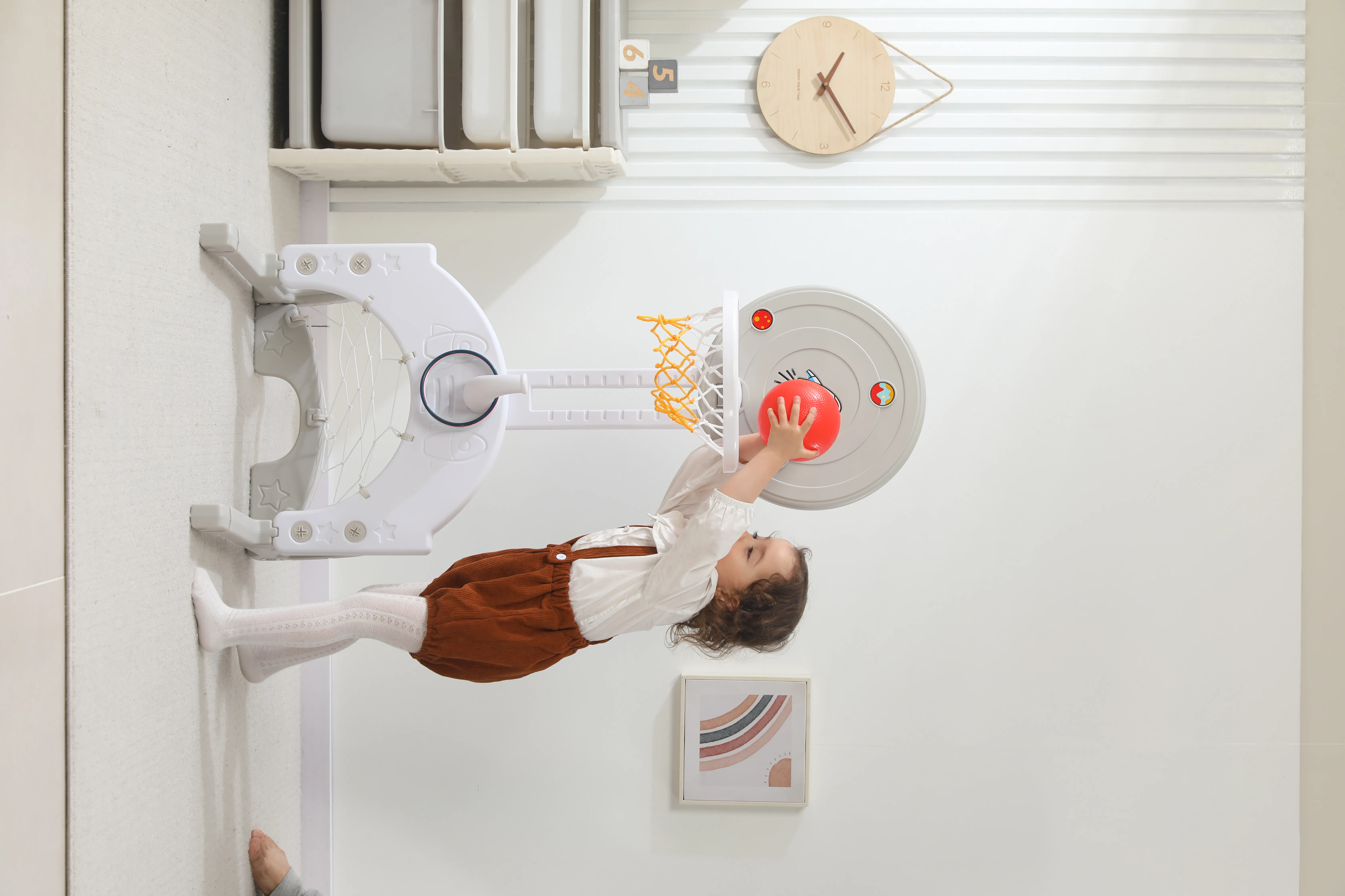 Стойка баскетбольная UNIX Kids Space Grey PPBSGRY