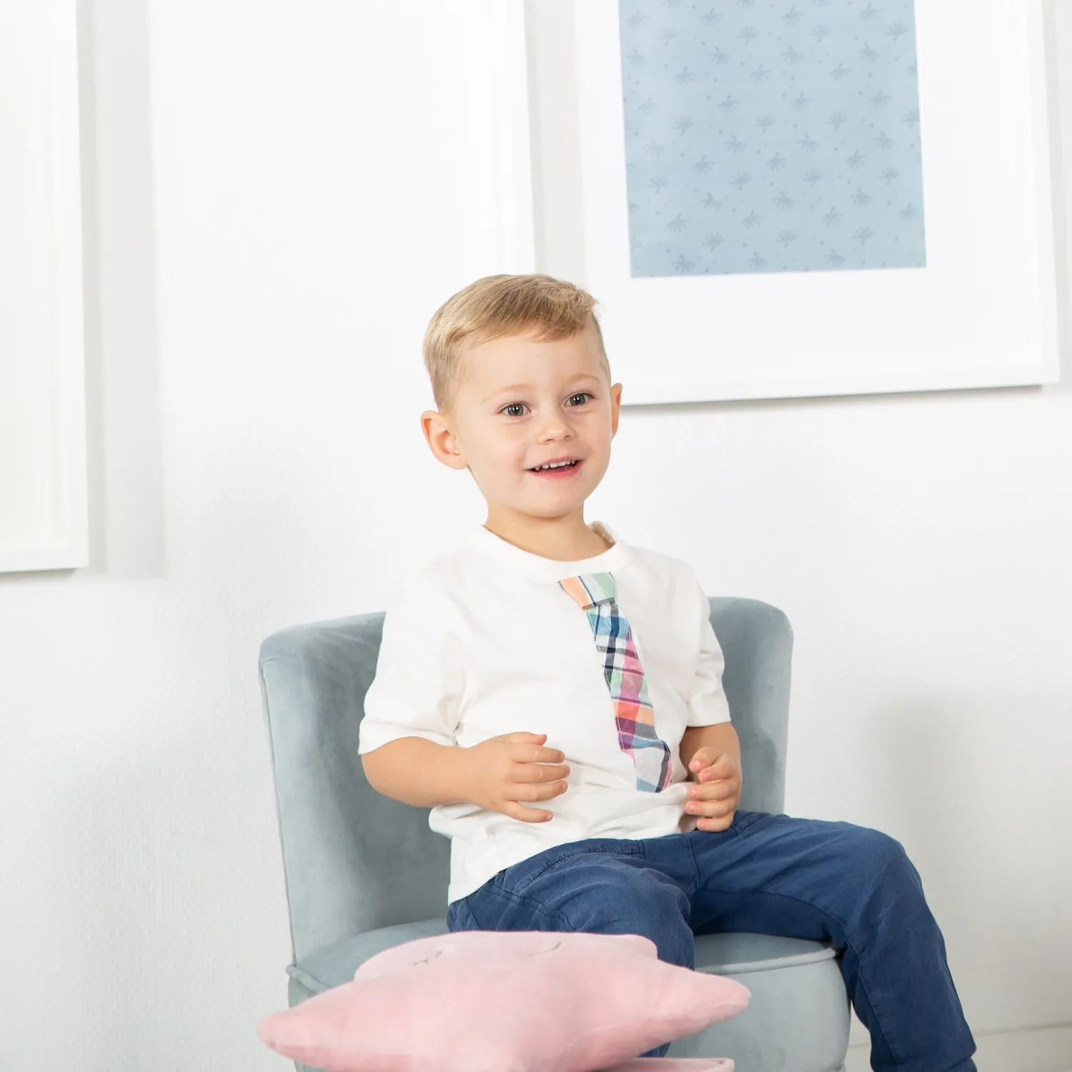 Детское велюровое кресло Roba Lil Sofa