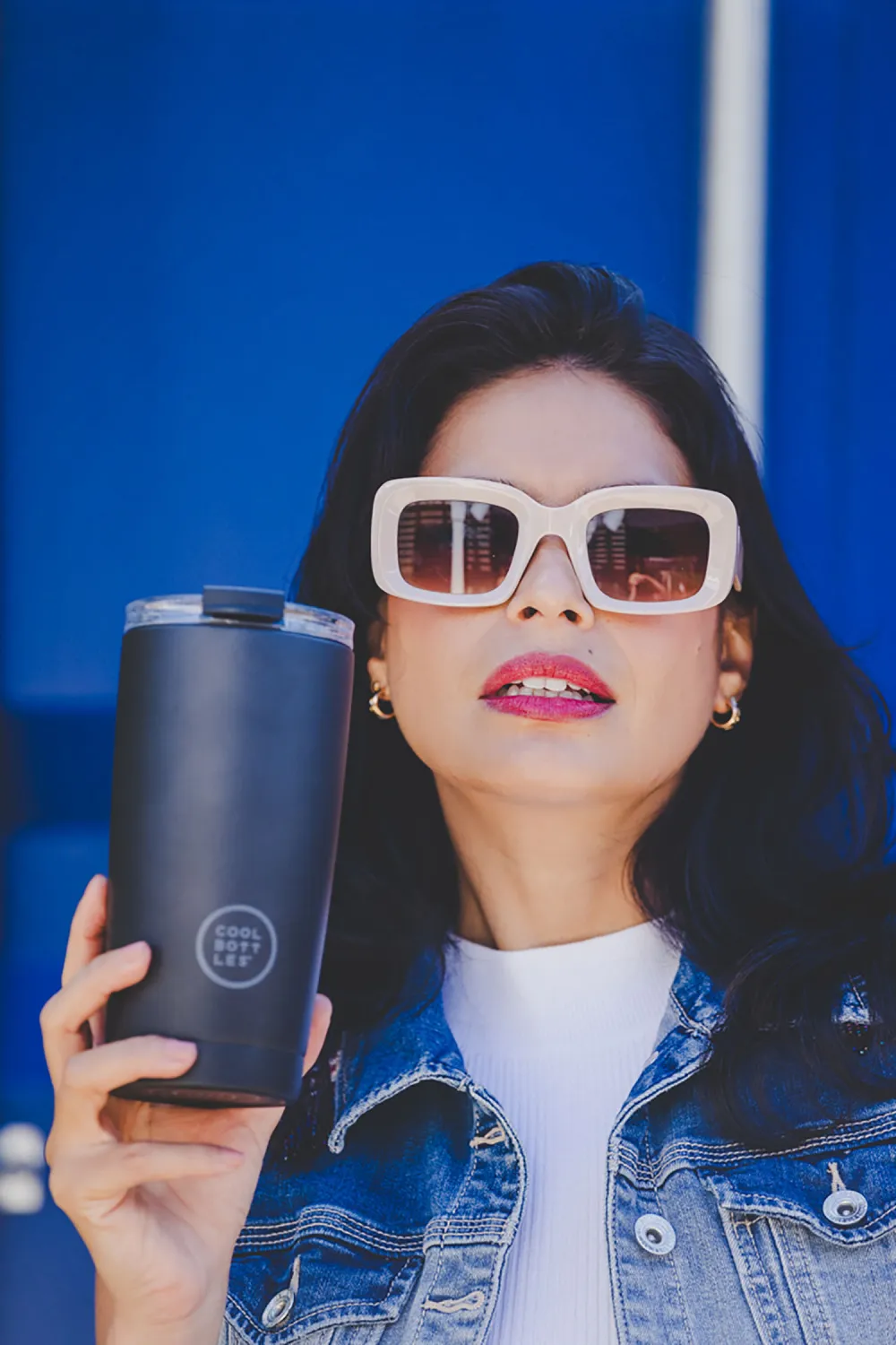 Термокружка Cool Bottles Tumbler Mono Black 550 мл CBT55MOB