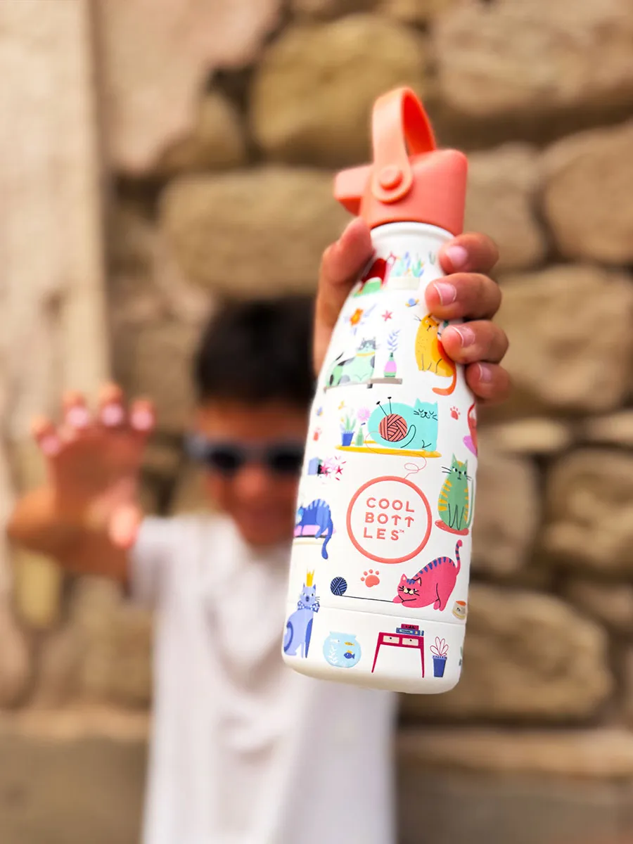 Термос-термобутылка Cool Bottles Kids серия Enjoyer Kitty Club 260мл CBBK26KC. Изображение 7