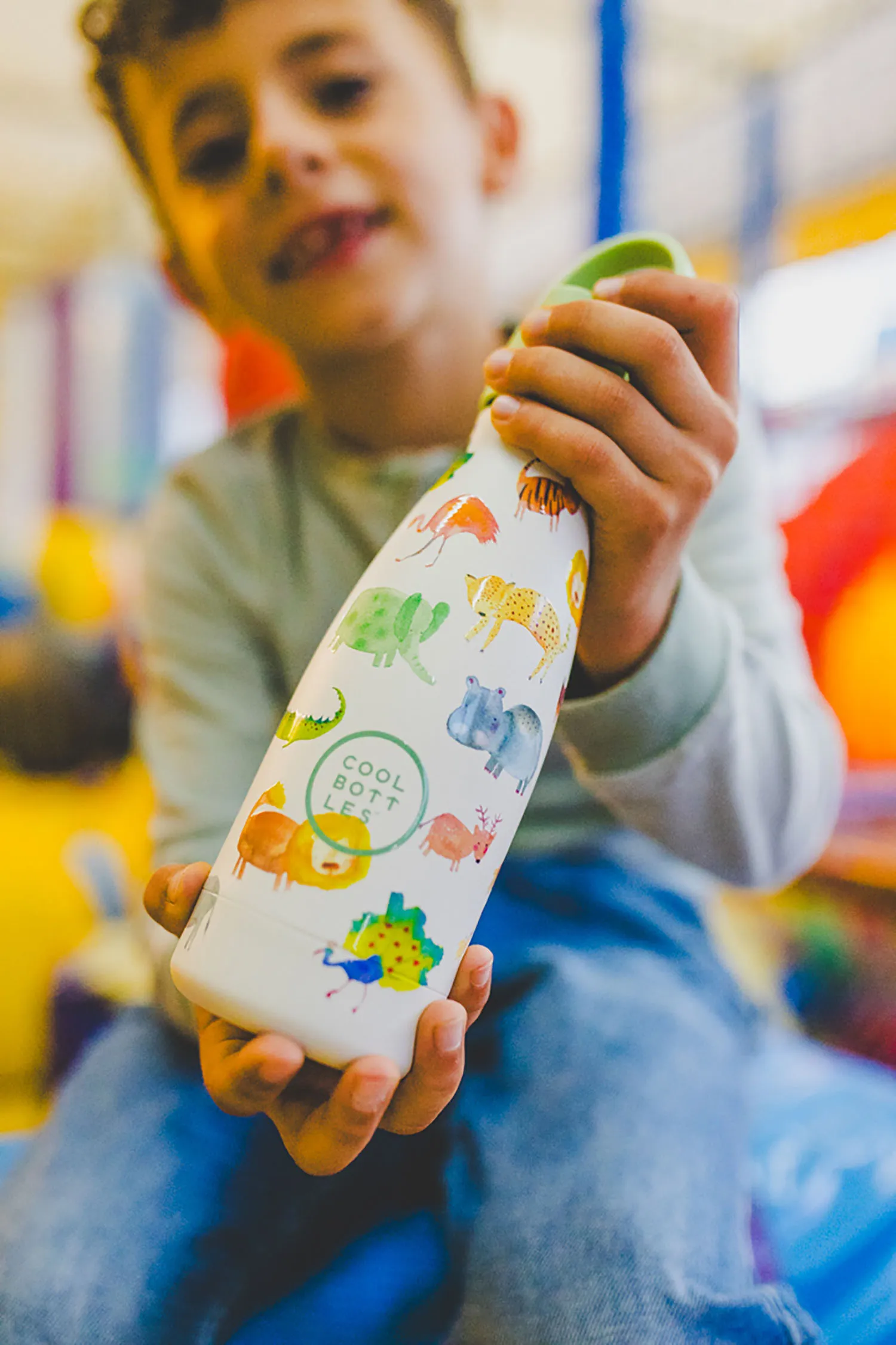 Термос–термобутылка Cool Bottles Kids серия Adventure African Safari 260 мл