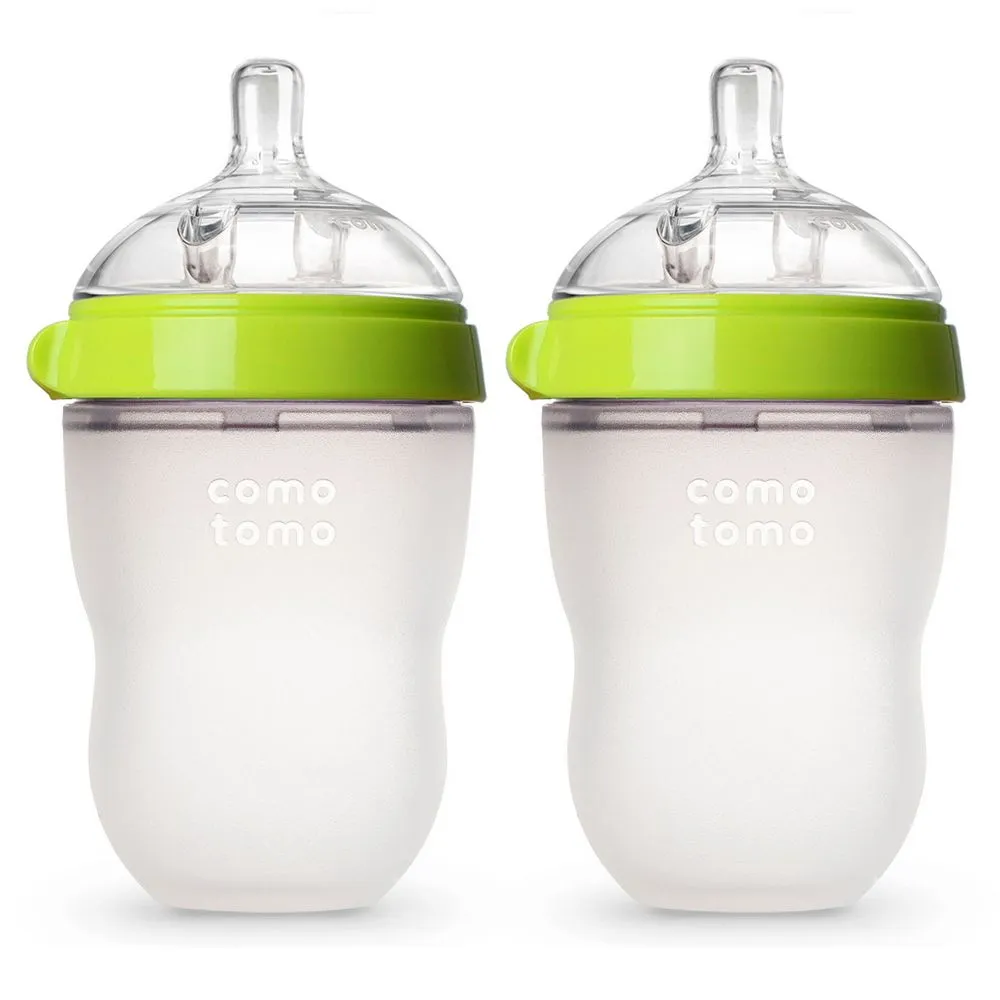 Набор из 2 бутылочек для кормления Comotomo Natural Feel Baby Bottle 250 мл