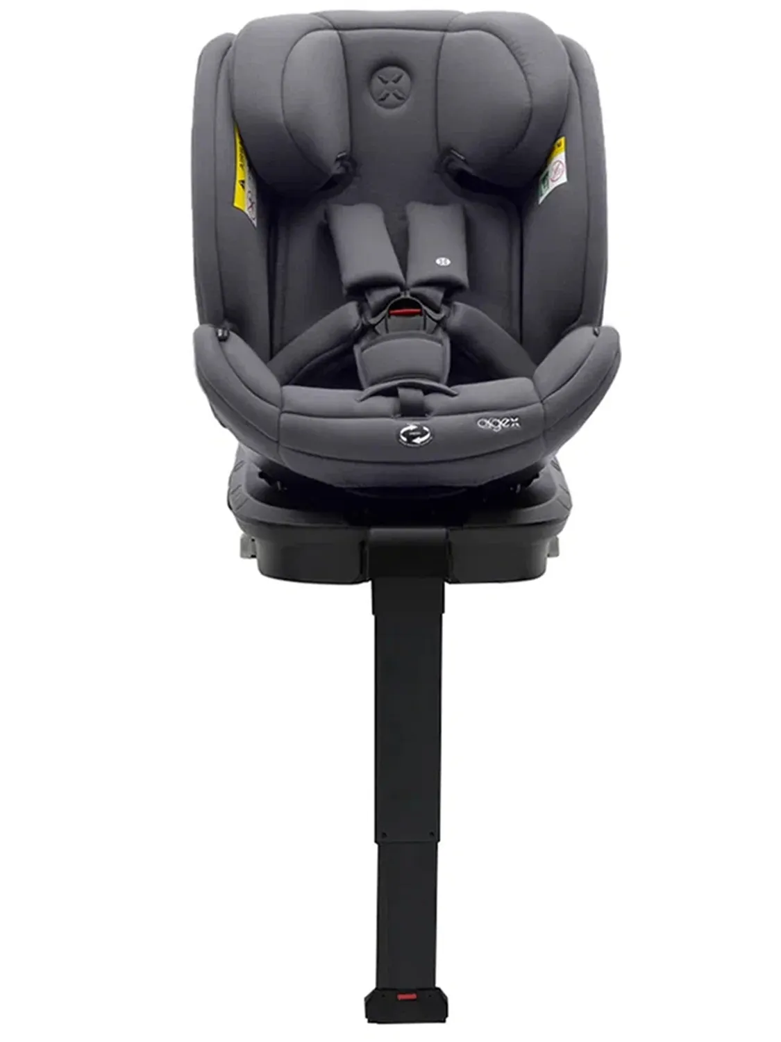 Автокресло 0+/1/2/3 Agex Comfort i-Fix 360 нов, серый (grey). Изображение 4