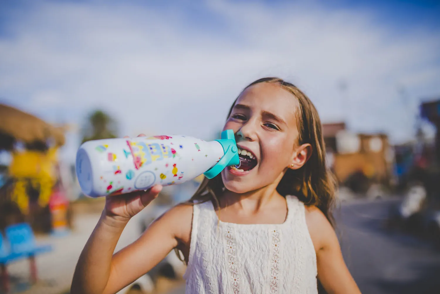 Термос–термобутылка Cool Bottles Kids серия Fantasy Candy Land 350 мл