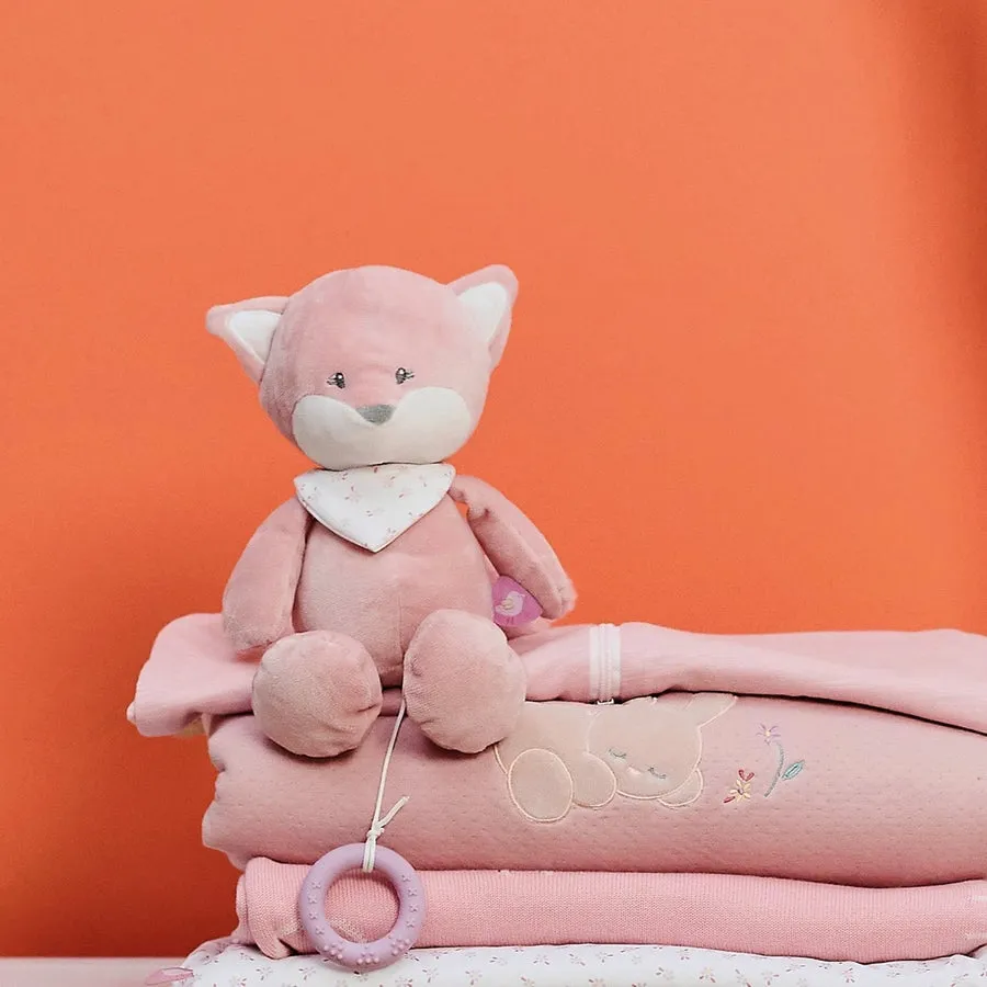 Игрушка мягкая Nattou Musical Soft toy Alice & Pomme  Лисичка музыкальная 485029