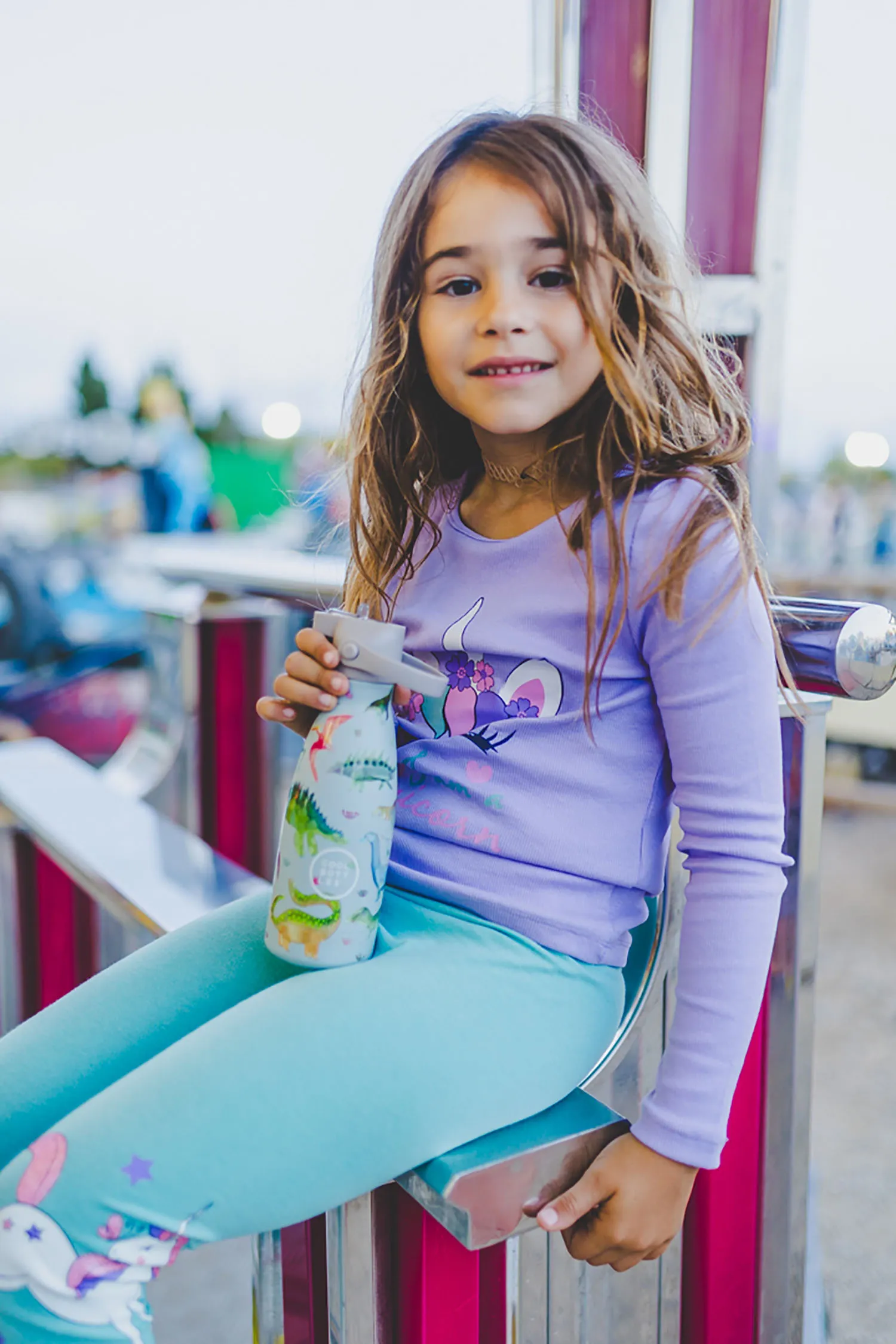 Термос–термобутылка Cool Bottles Kids серия Pals Dinos Planet 260 мл