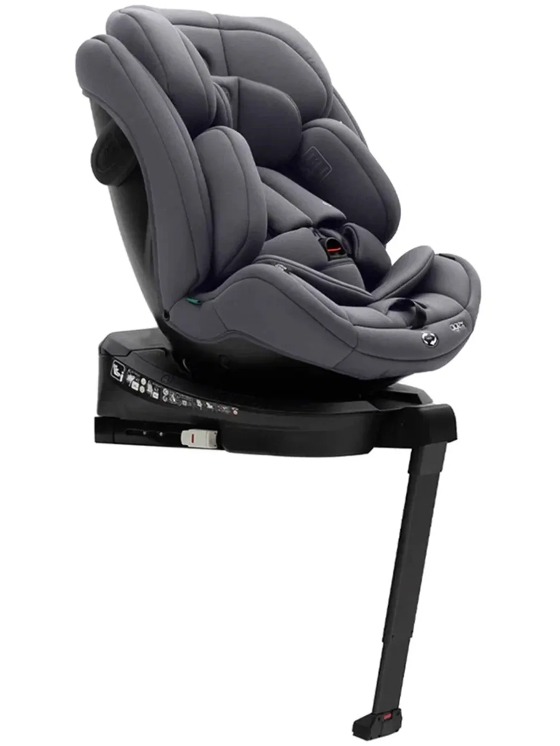 Автокресло 0+/1/2/3 Agex Comfort i-Fix 360 нов, серый (grey). Изображение 10