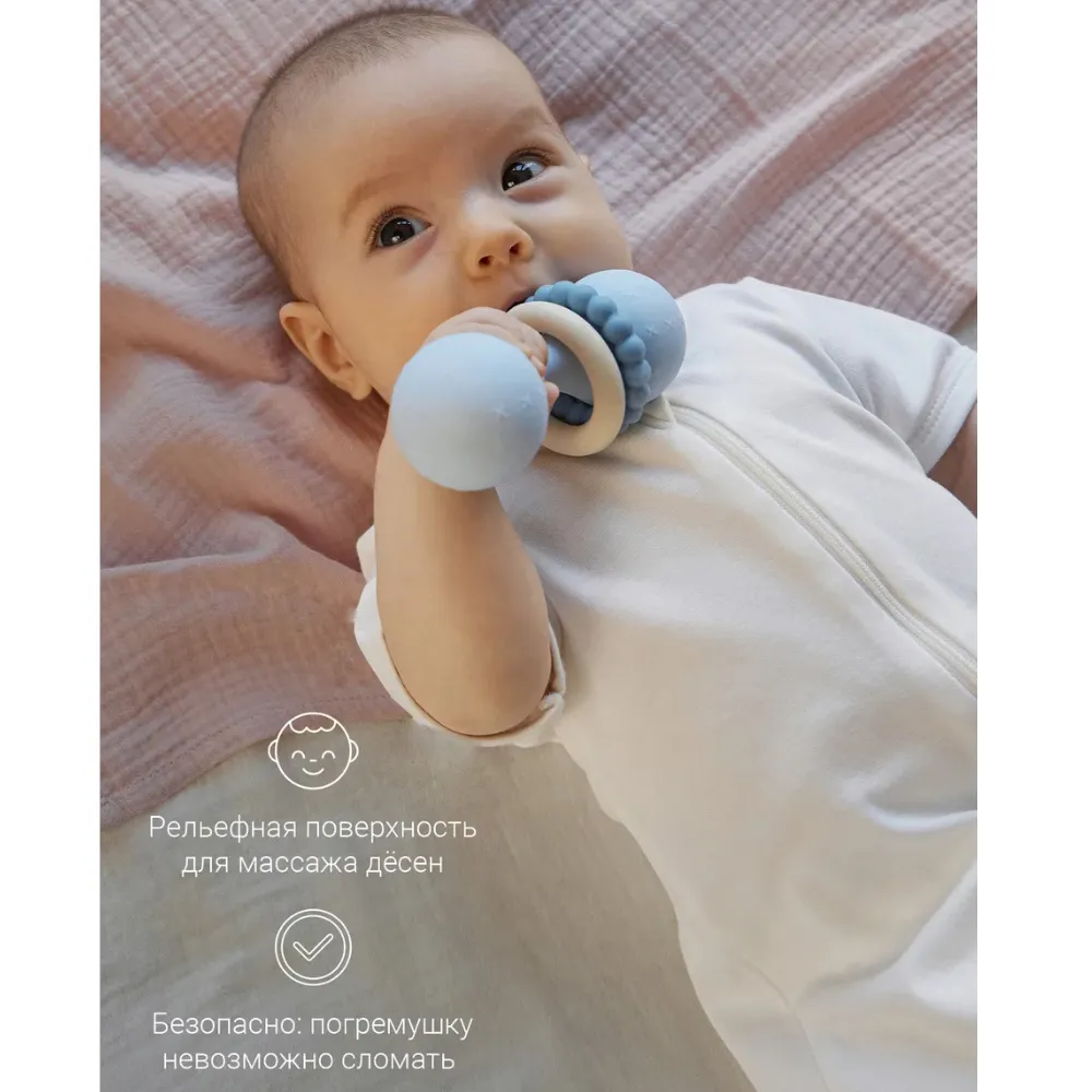 Погремушка edda Гантеля