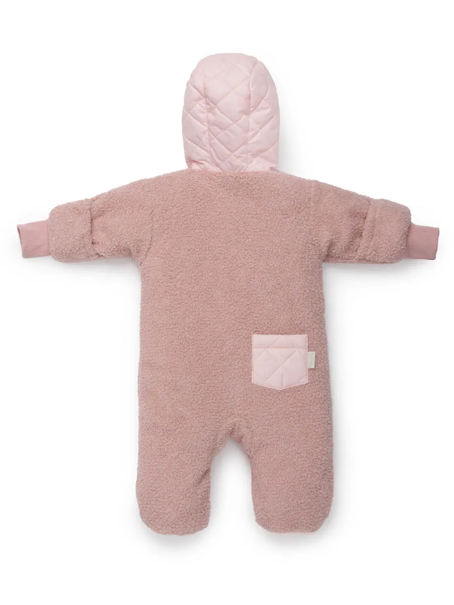 Комбинезон детский утепленный Mansita Teddy цвет розовый