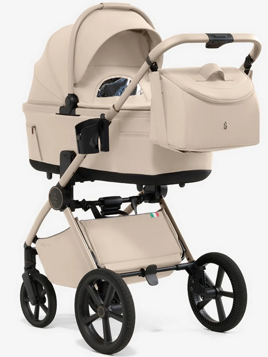 Коляска 2 в 1 SBL (Sweet Baby) Terra, кремовый (cream). Изображение 2