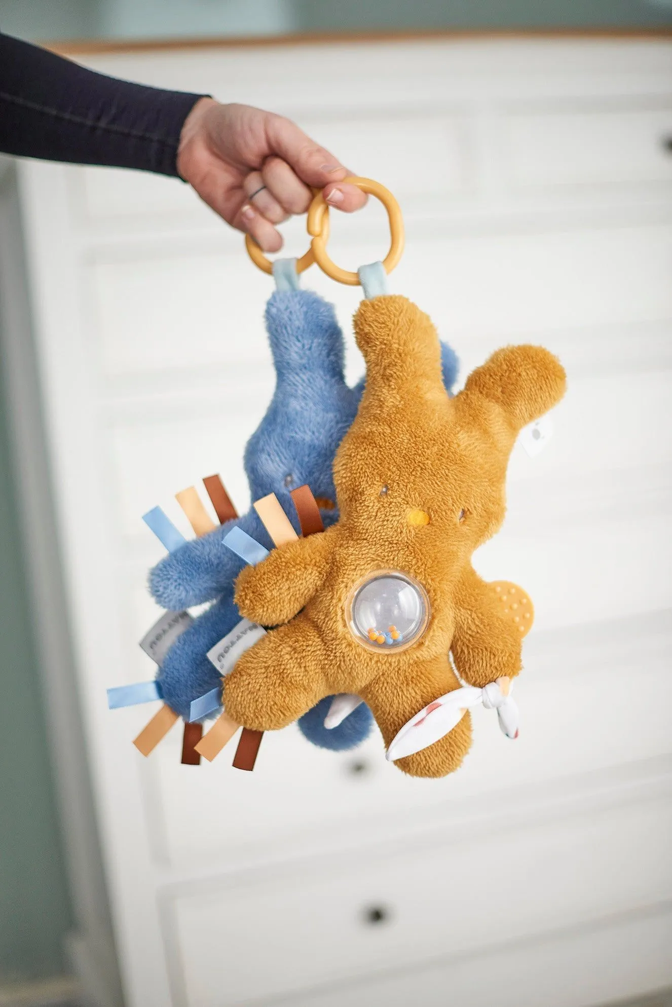 Игрушка мягкая Nattou Soft toy Tipidou Activity Кролик