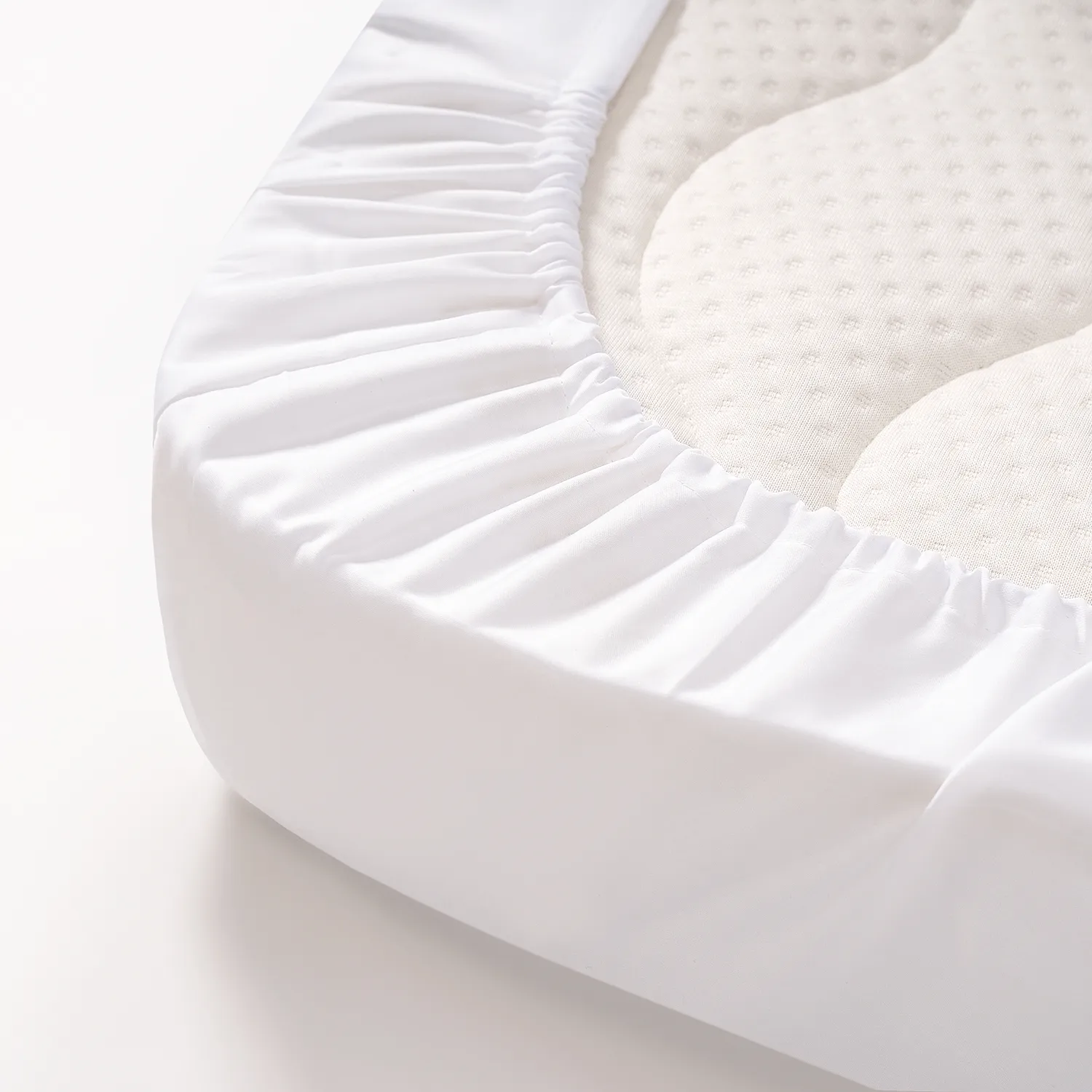 Простыня на резинке PERINA Semi-oval белый 100х70 см ПР-С.100.70.3