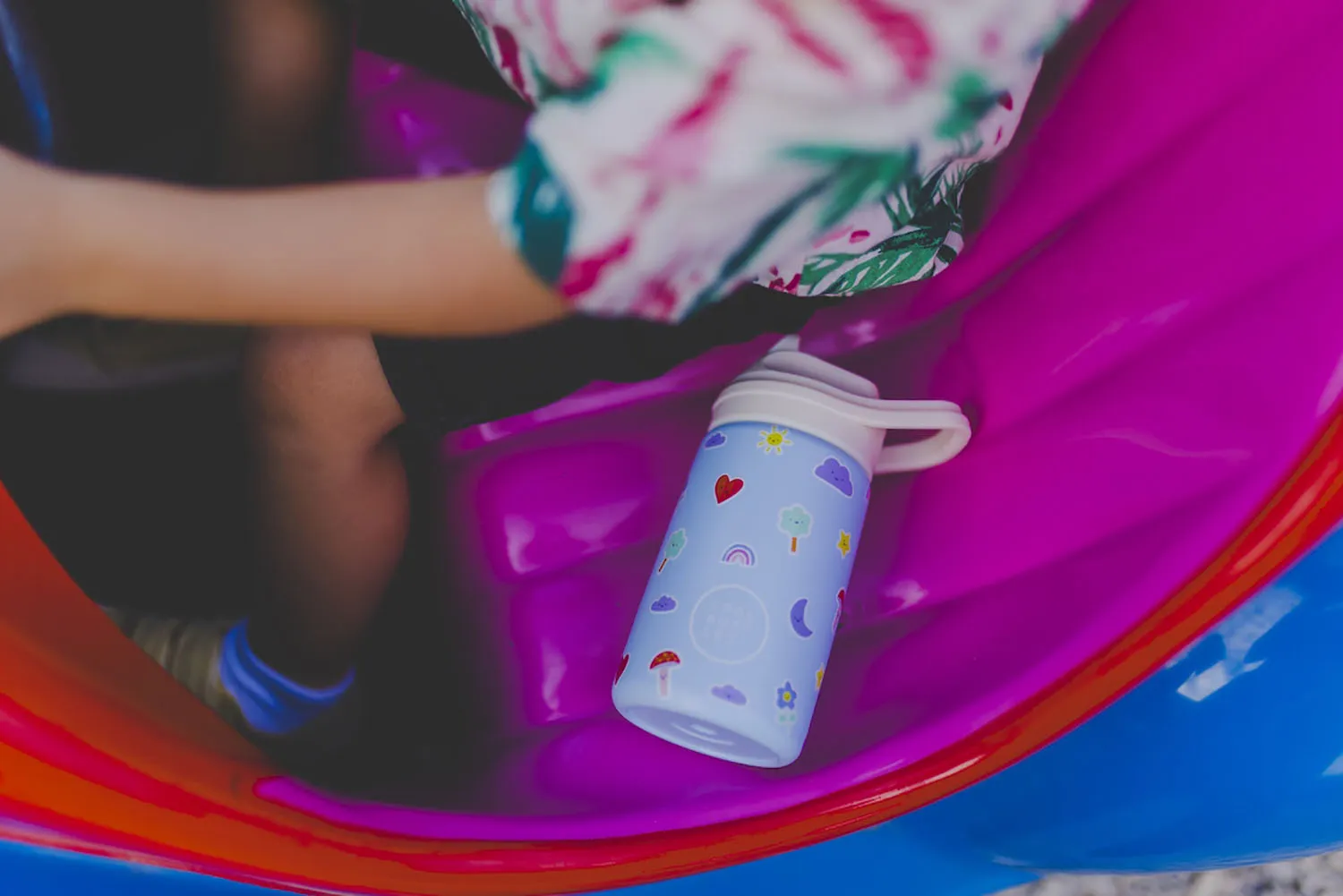 Термос-термобутылка Cool Bottles Kiddie Rainbow Clouds 350 мл