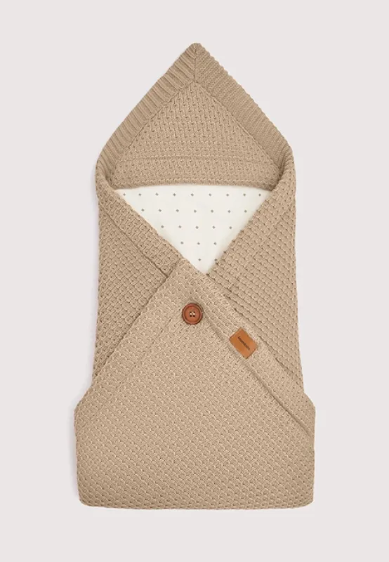 Конверт детский LoomKnits Universal Капучино Зима 85х85 см W013N-010-300. Изображение 1