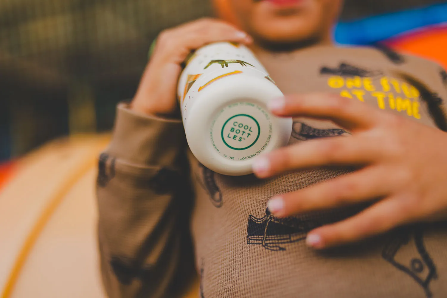 Термос–термобутылка Cool Bottles Kids серия Adventure  Indian Tribe 260 мл CBBK26IT