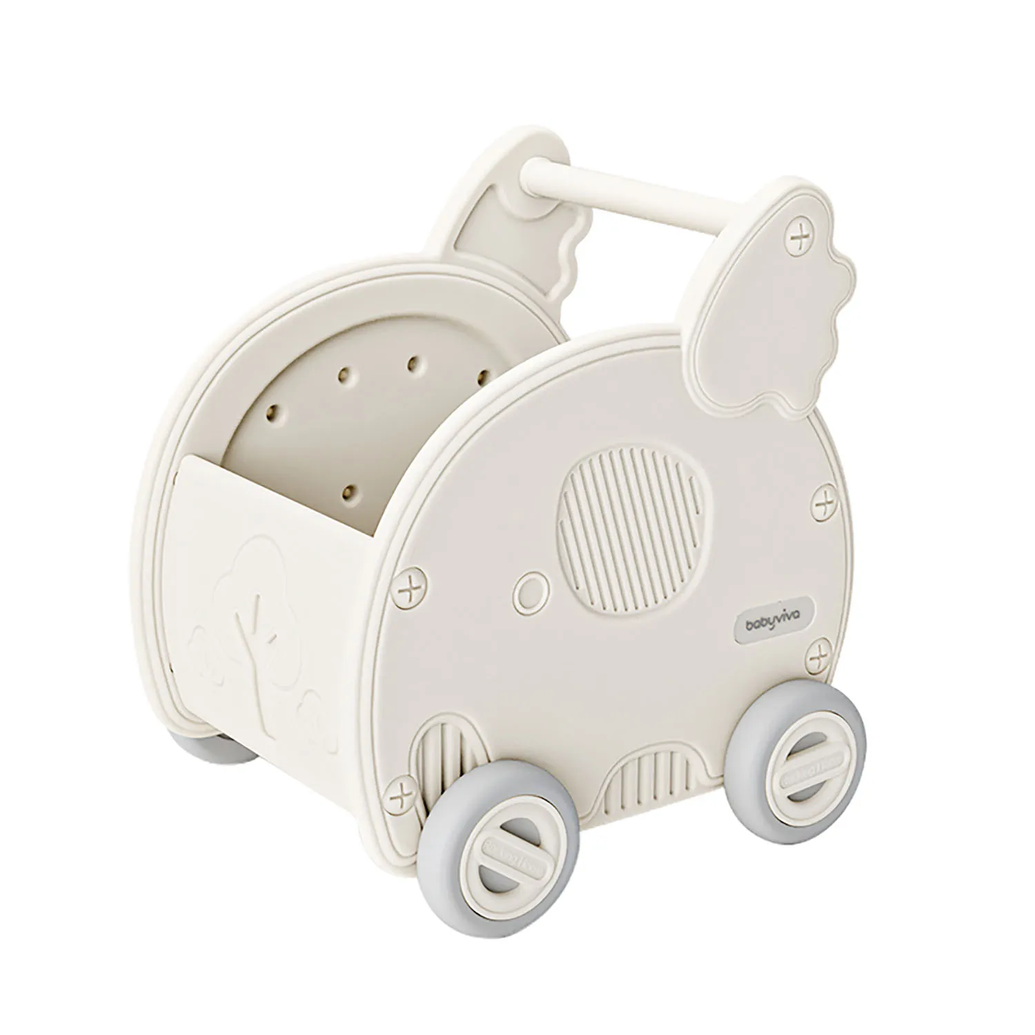 Тележка UNIX Kids Elephant White PCARTELEPHWT