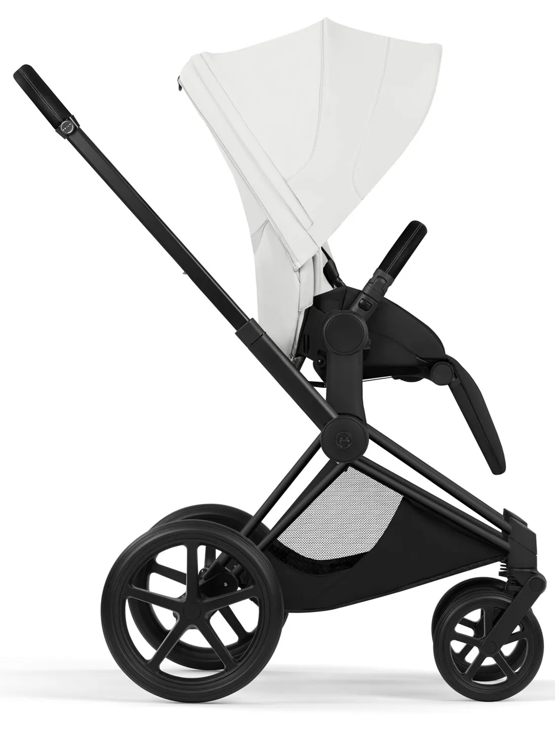 Коляска 2 в 1 Cybex Priam Style шасси Matt Black