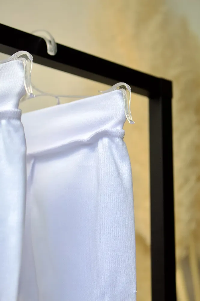 Комплект Lapsi № 3.1: ползунки (2 шт, белый)