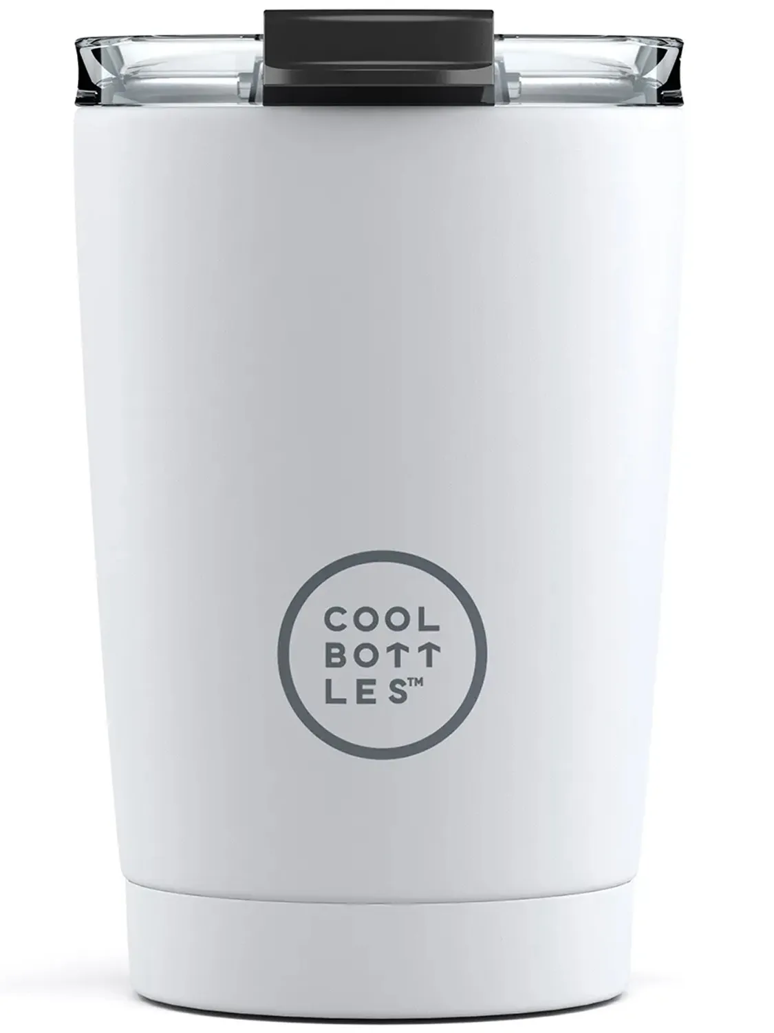 Термокружка Cool Bottles Tumbler Mono White 330 мл