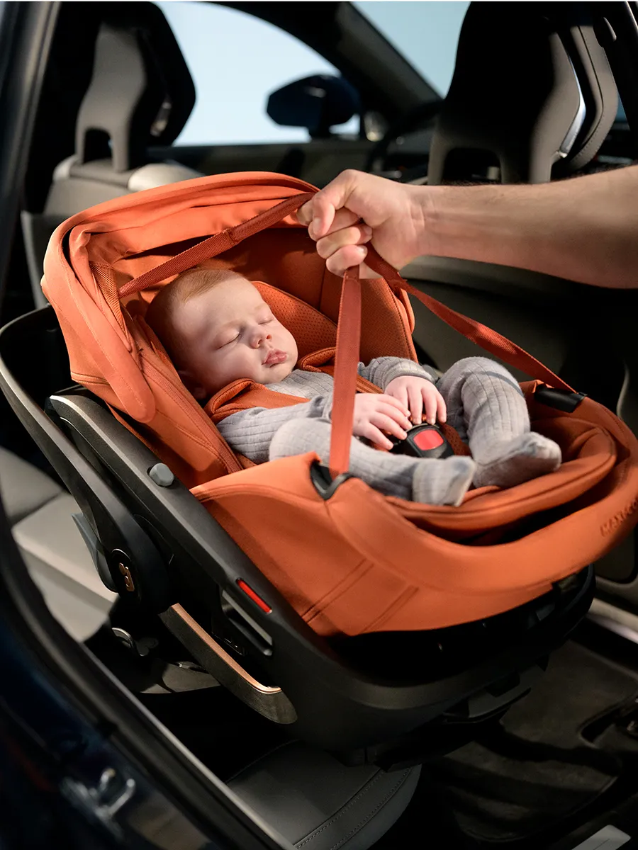 Автокресло 0+ Maxi-Cosi Coral Slide Pro, терракотовый (copper terra). Изображение 9