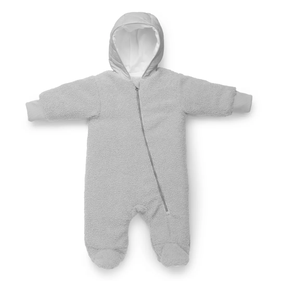 Комбинезон детский утепленный Mansita Teddy цвет серый