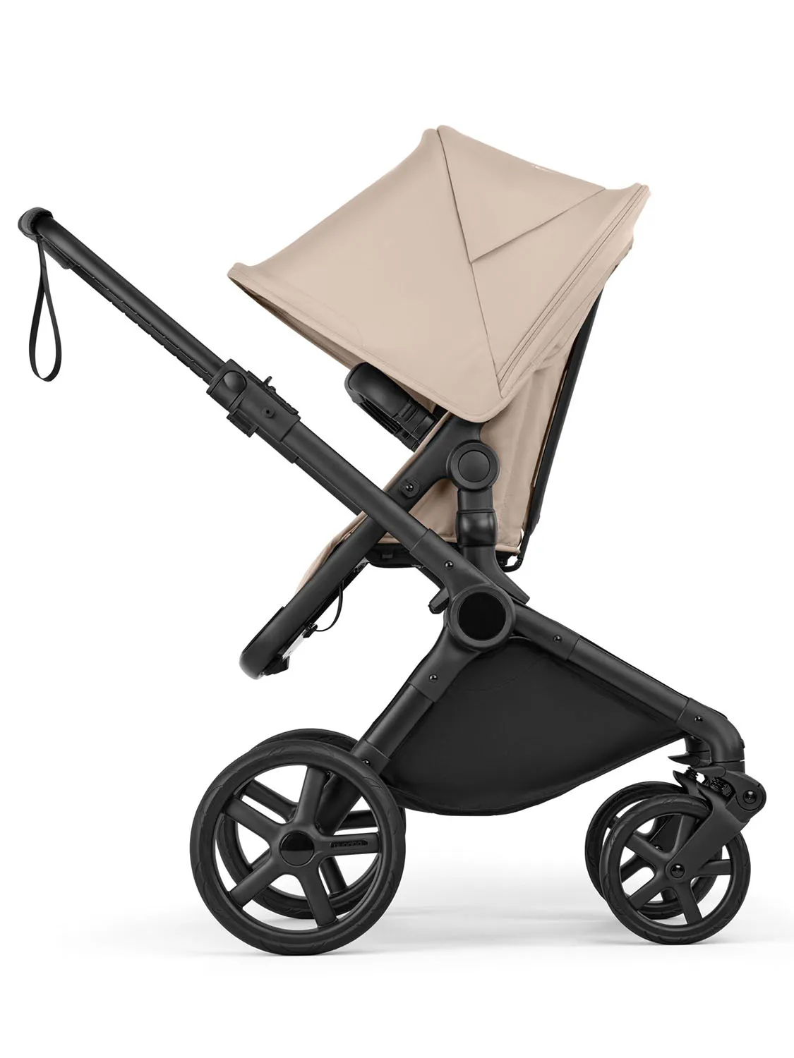 Коляска 2 в 1 Bugaboo Cub complete, БЕЖЕВЫЙ (BLACK/DESERT TAUPE-DESERT TAUPE). Изображение 9