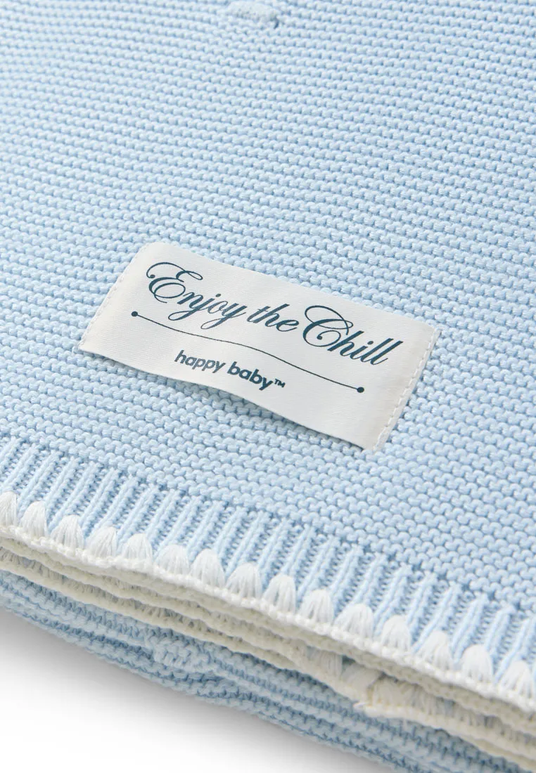 Плед Happy Baby вязаный 100х100 см 87570