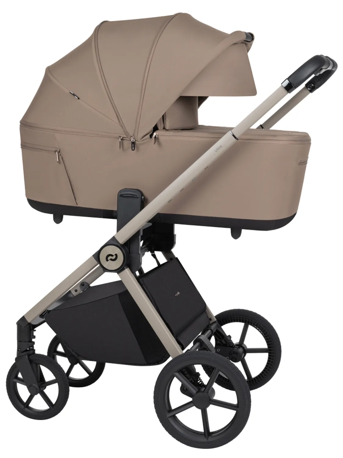 Коляска 2 в 1 CARRELLO Ultra F CRL-6557, бежевый (vintage beige ). Изображение 20