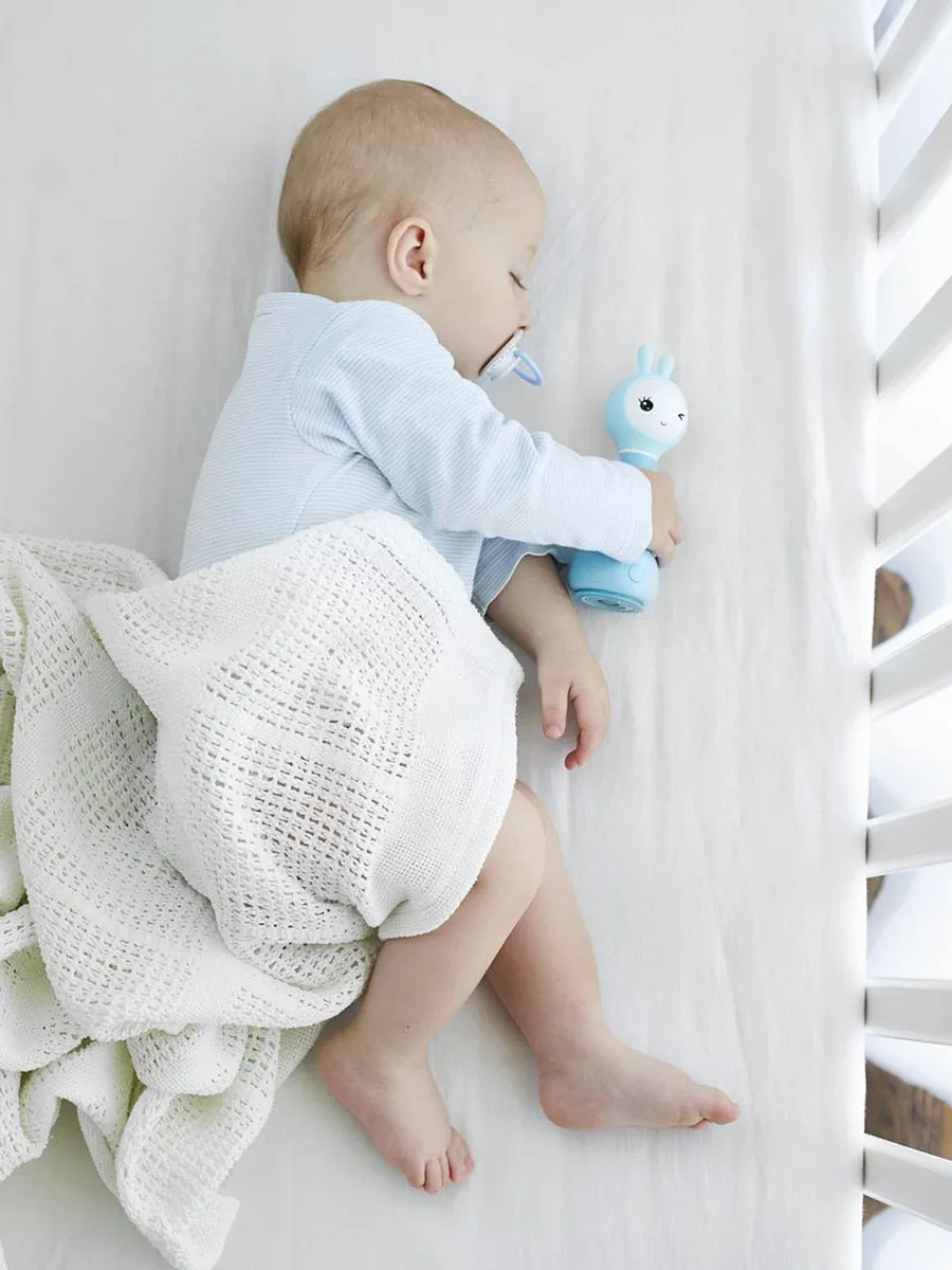 Музыкальная игрушка Alilo Умный зайка R1 синий 60402