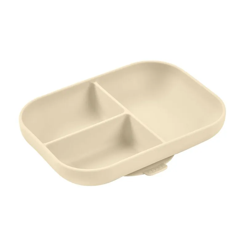 Тарелка Beaba из силикона DIVIDED SILICONE PLATE